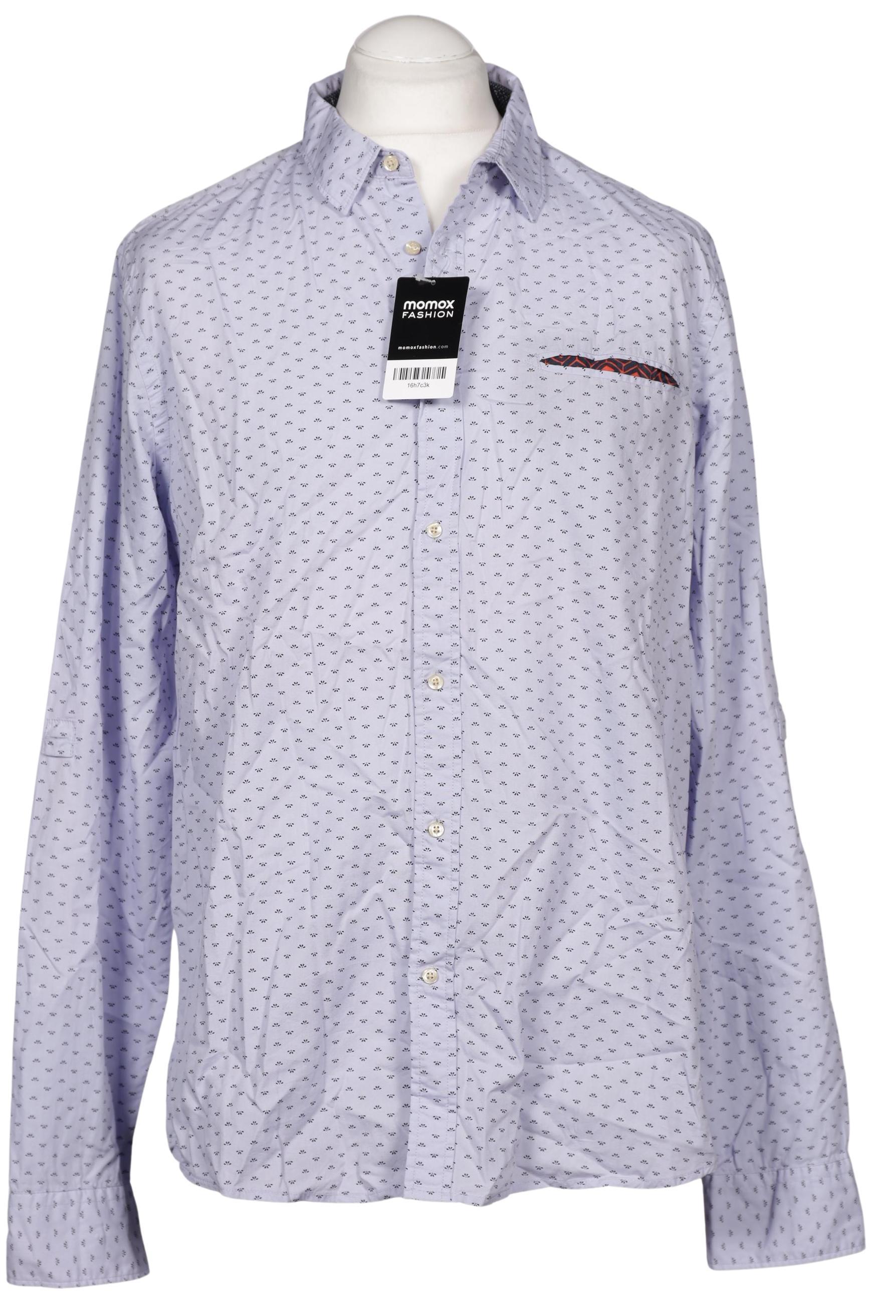 

Massimo Dutti Herren Hemd, hellblau, Gr. 54