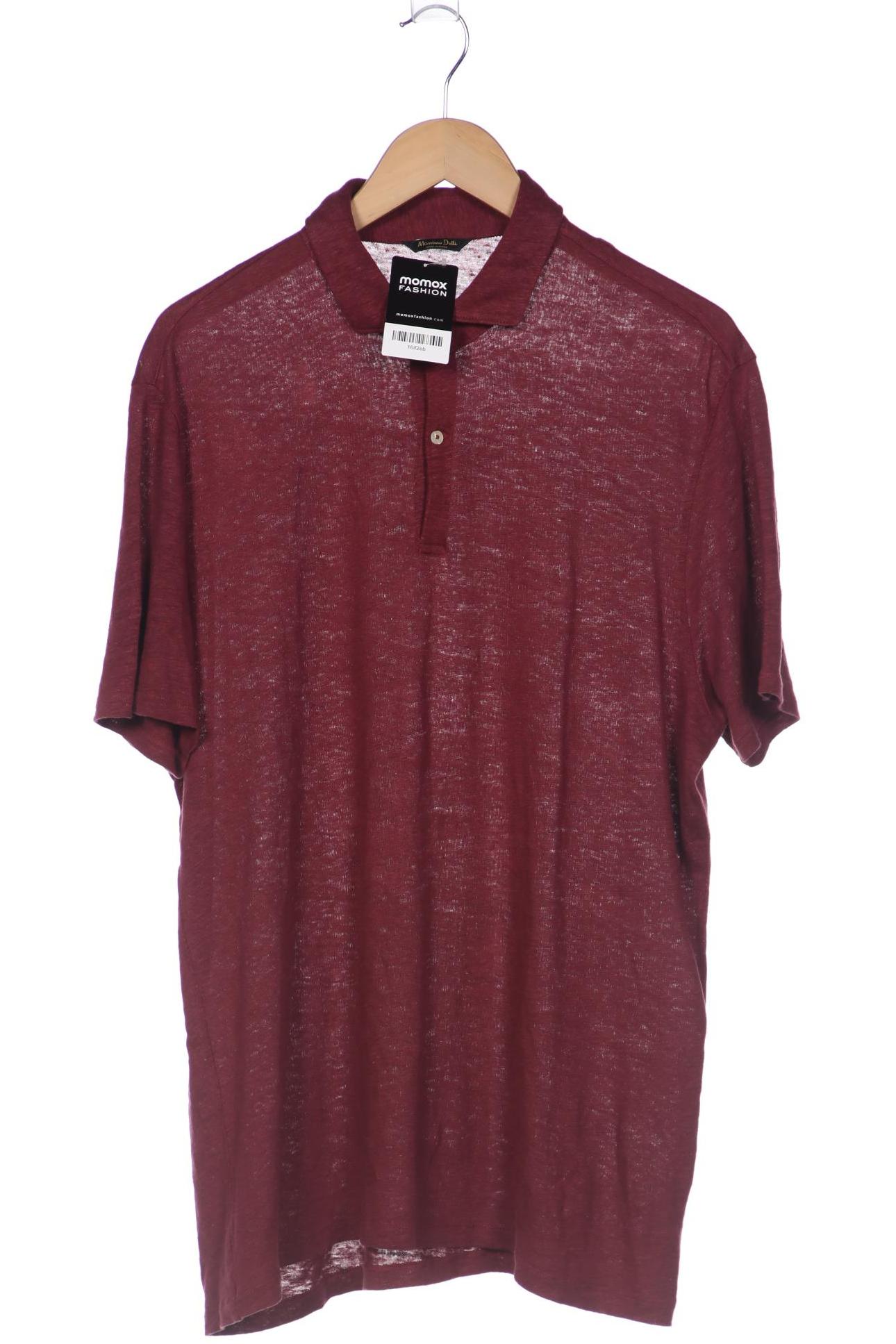 

Massimo Dutti Herren Poloshirt, bordeaux