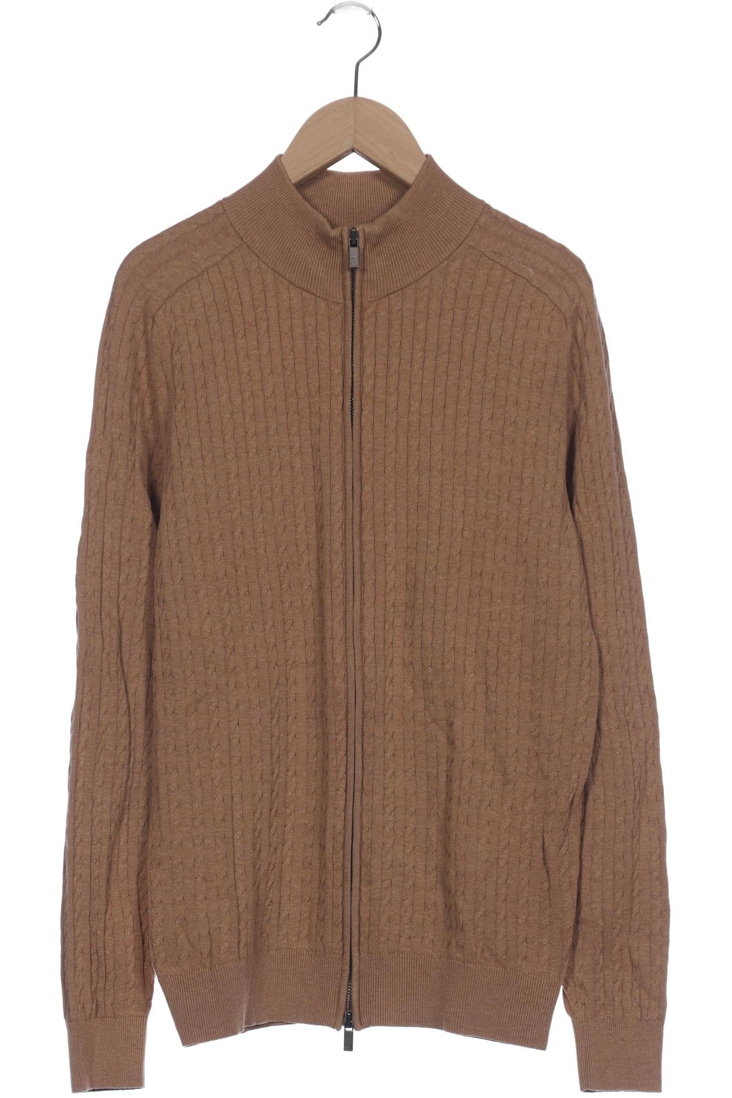 

Massimo Dutti Herren Strickjacke, braun, Gr. 48
