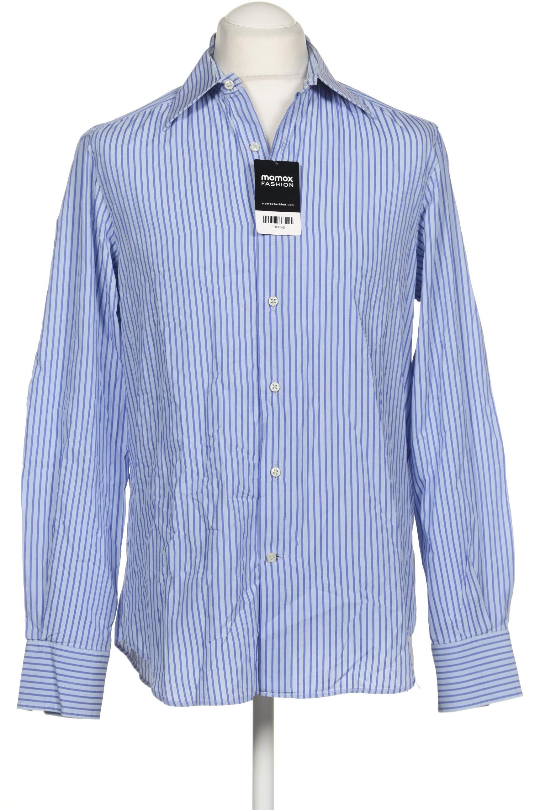 

Massimo Dutti Herren Hemd, blau, Gr. 52