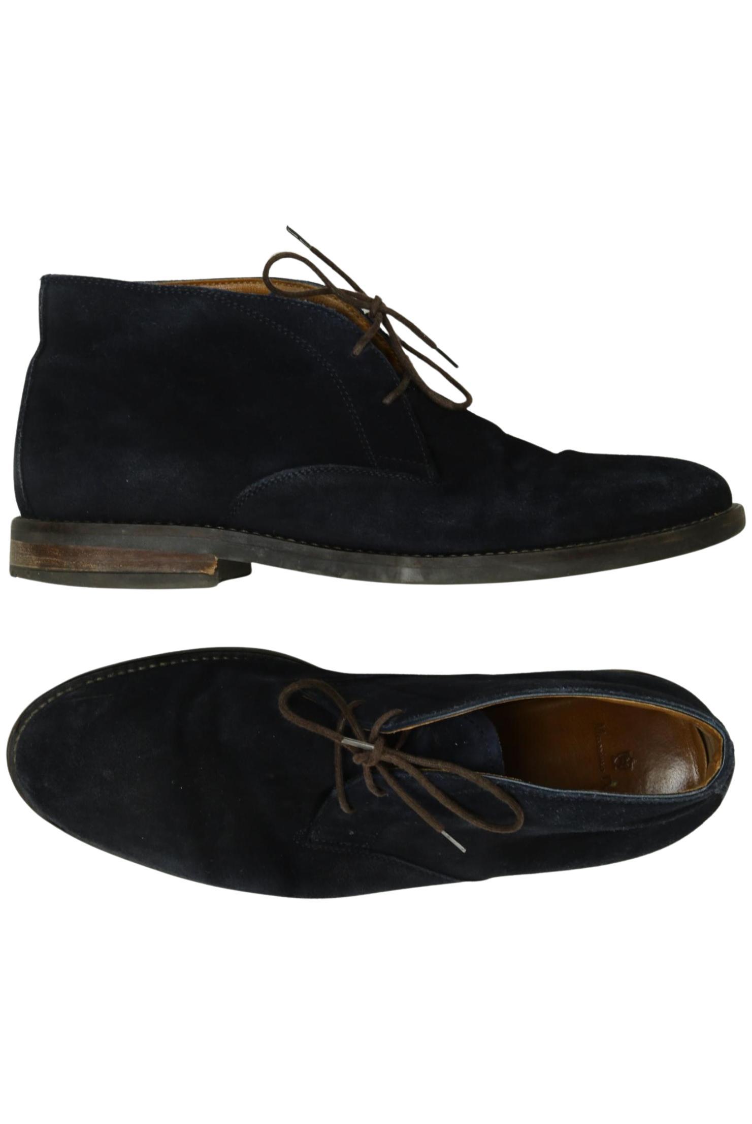 

Massimo Dutti Herren Halbschuh, marineblau, Gr. 43