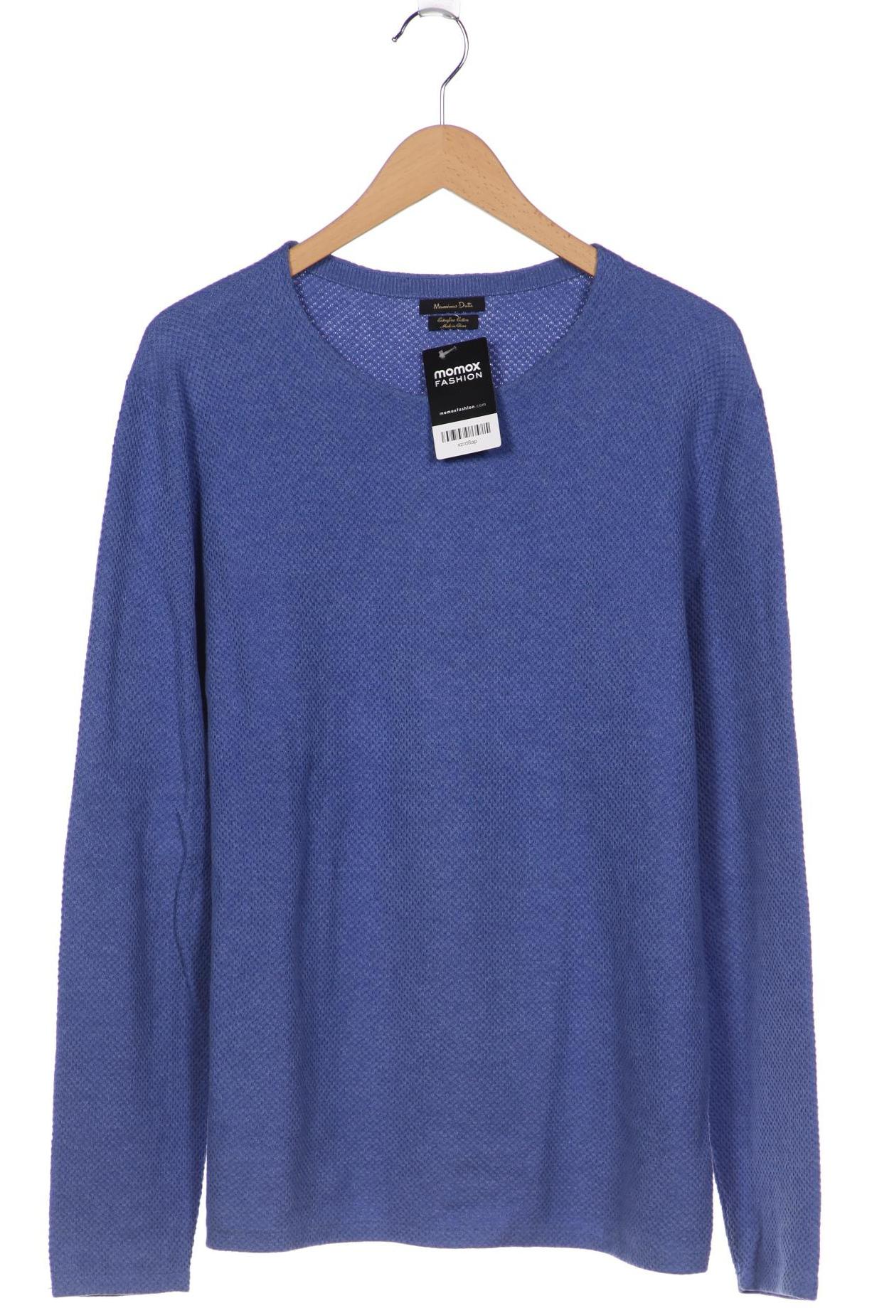 

Massimo Dutti Herren Pullover, blau