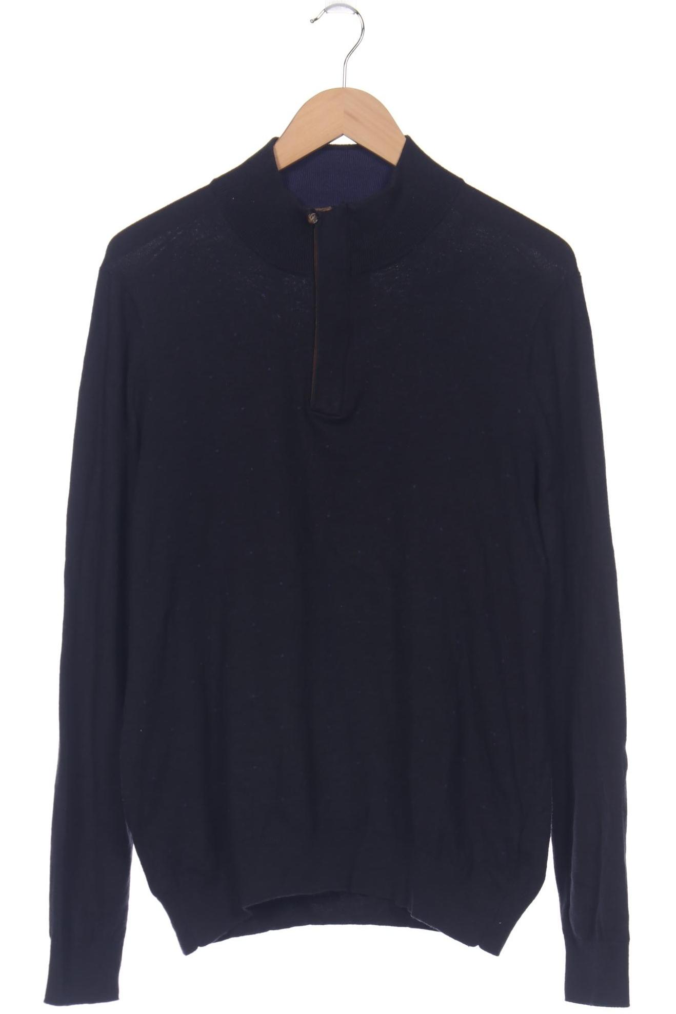 

Massimo Dutti Herren Pullover, marineblau, Gr. 54