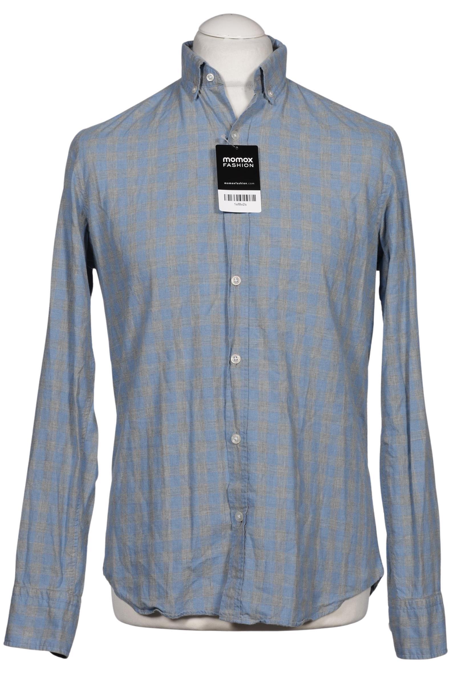 

Massimo Dutti Herren Hemd, hellblau, Gr. 48