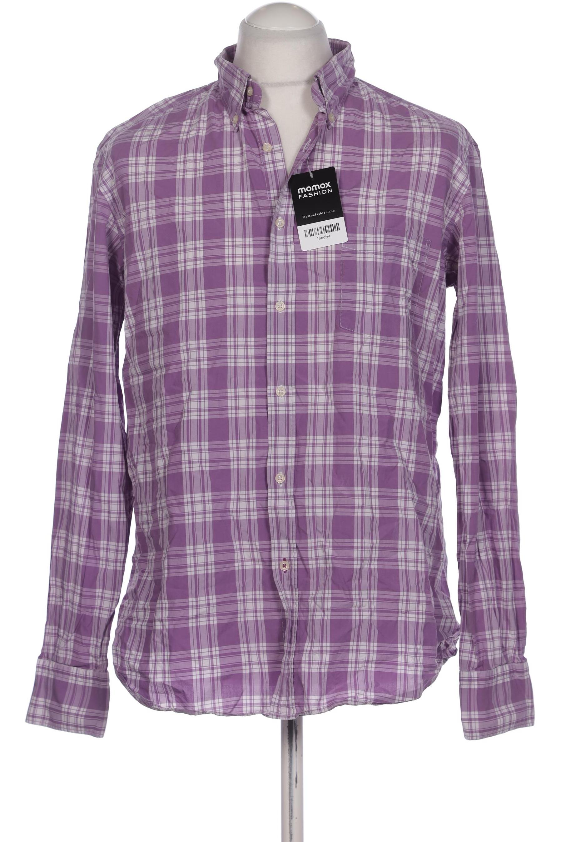 

Massimo Dutti Herren Hemd, flieder, Gr. 54