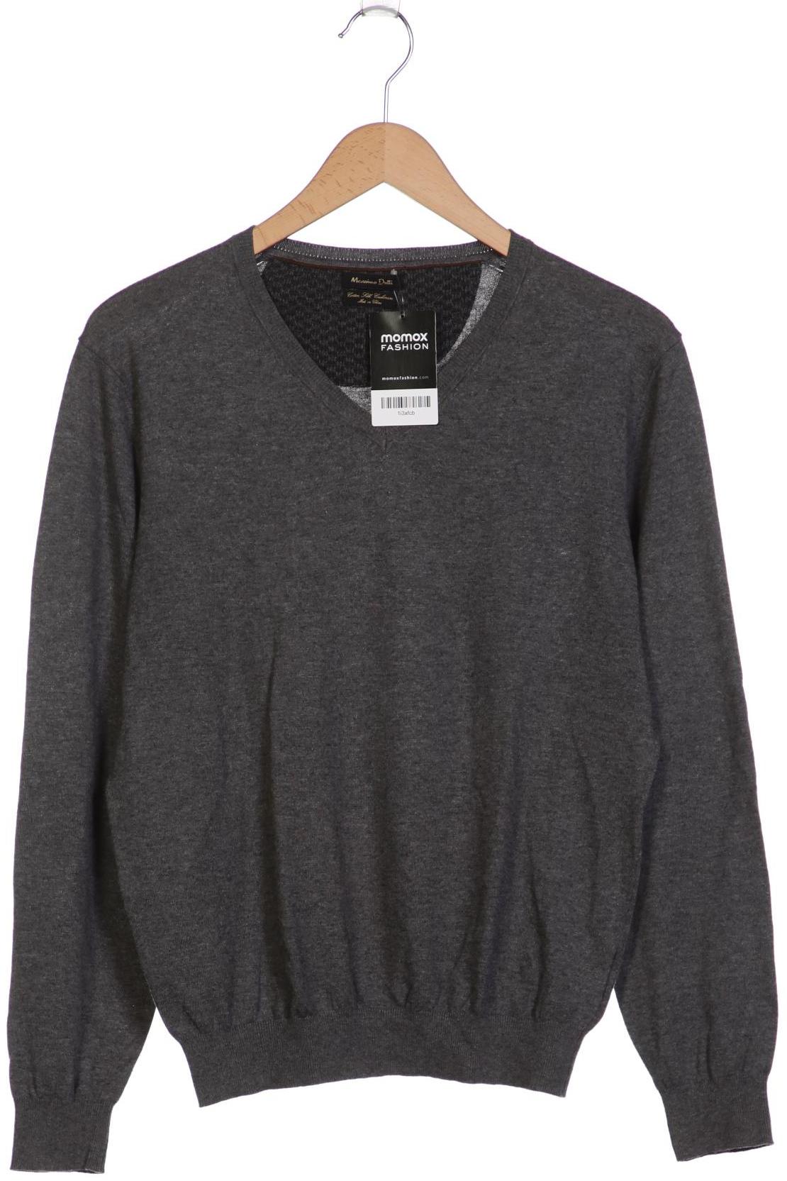 

Massimo Dutti Herren Pullover, grau, Gr. 46