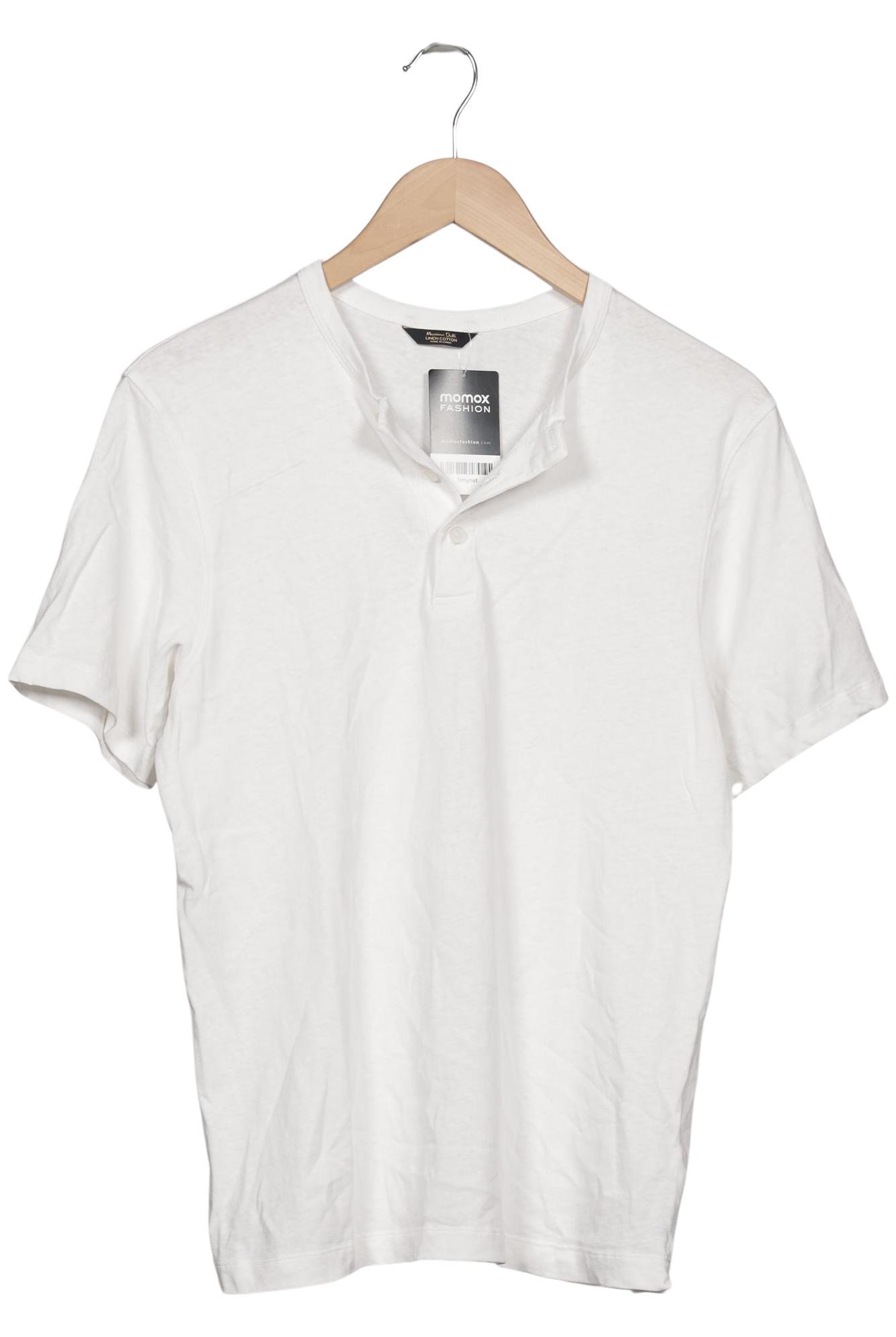 

Massimo Dutti Herren T-Shirt, weiß, Gr. 46