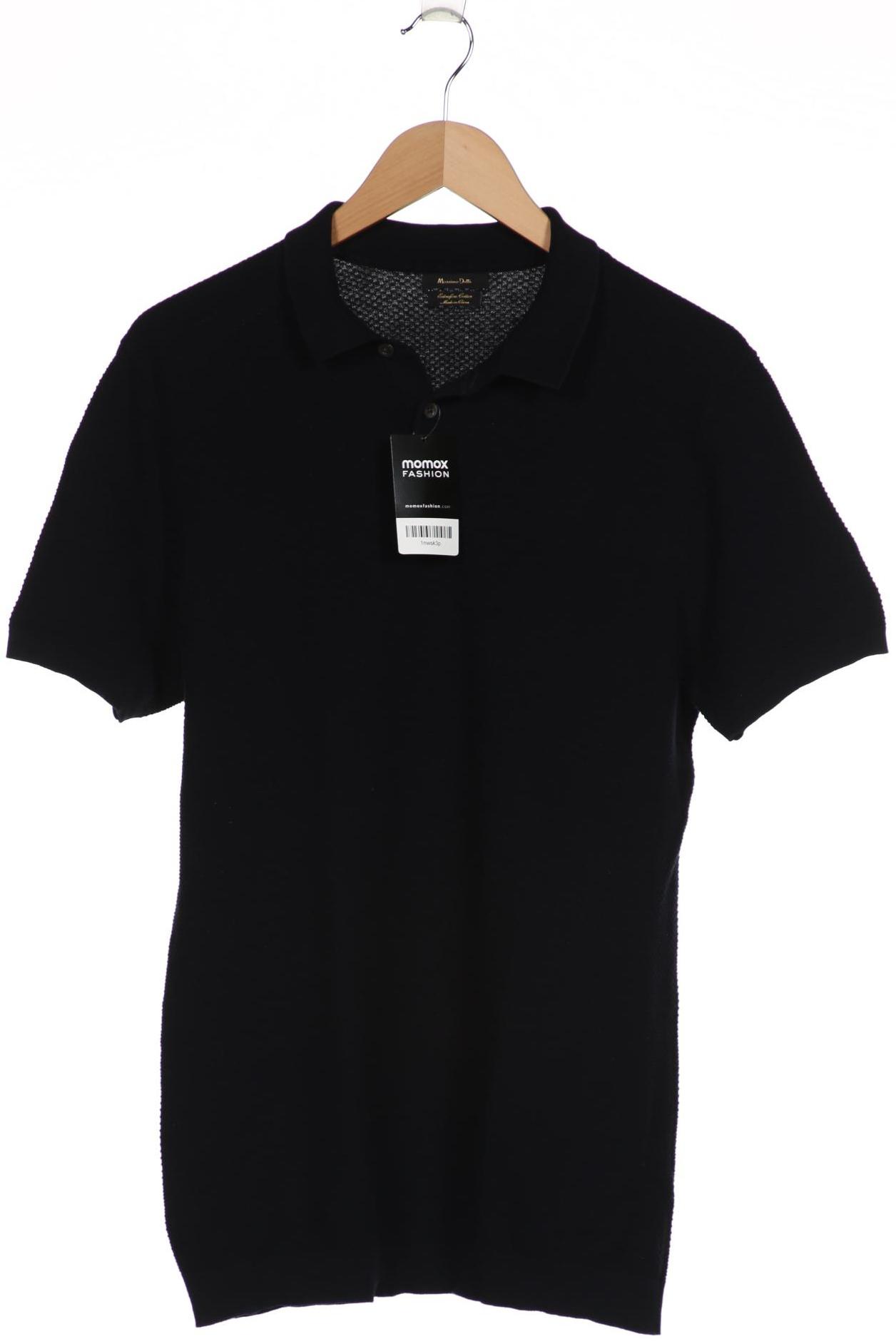 

Massimo Dutti Herren Poloshirt, marineblau