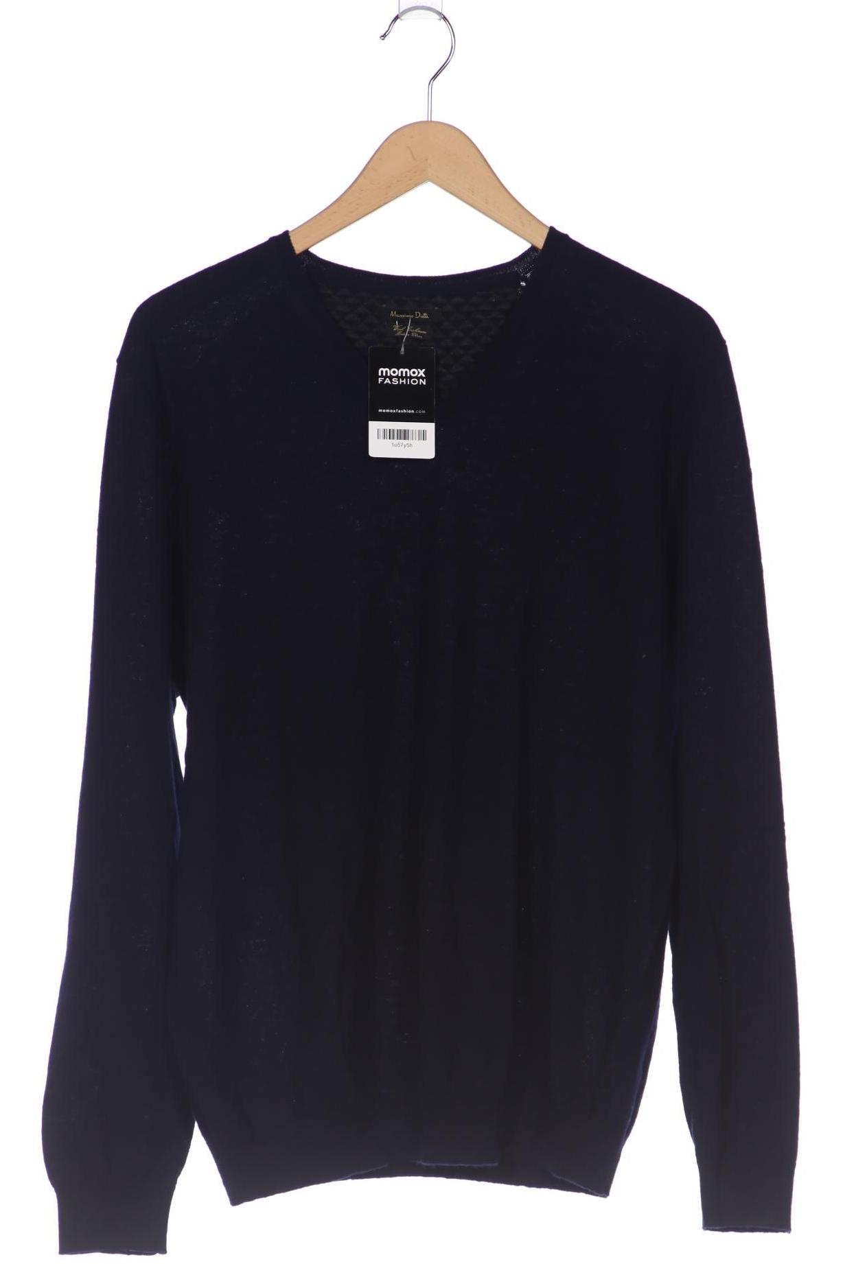 

Massimo Dutti Herren Pullover, marineblau, Gr. 54