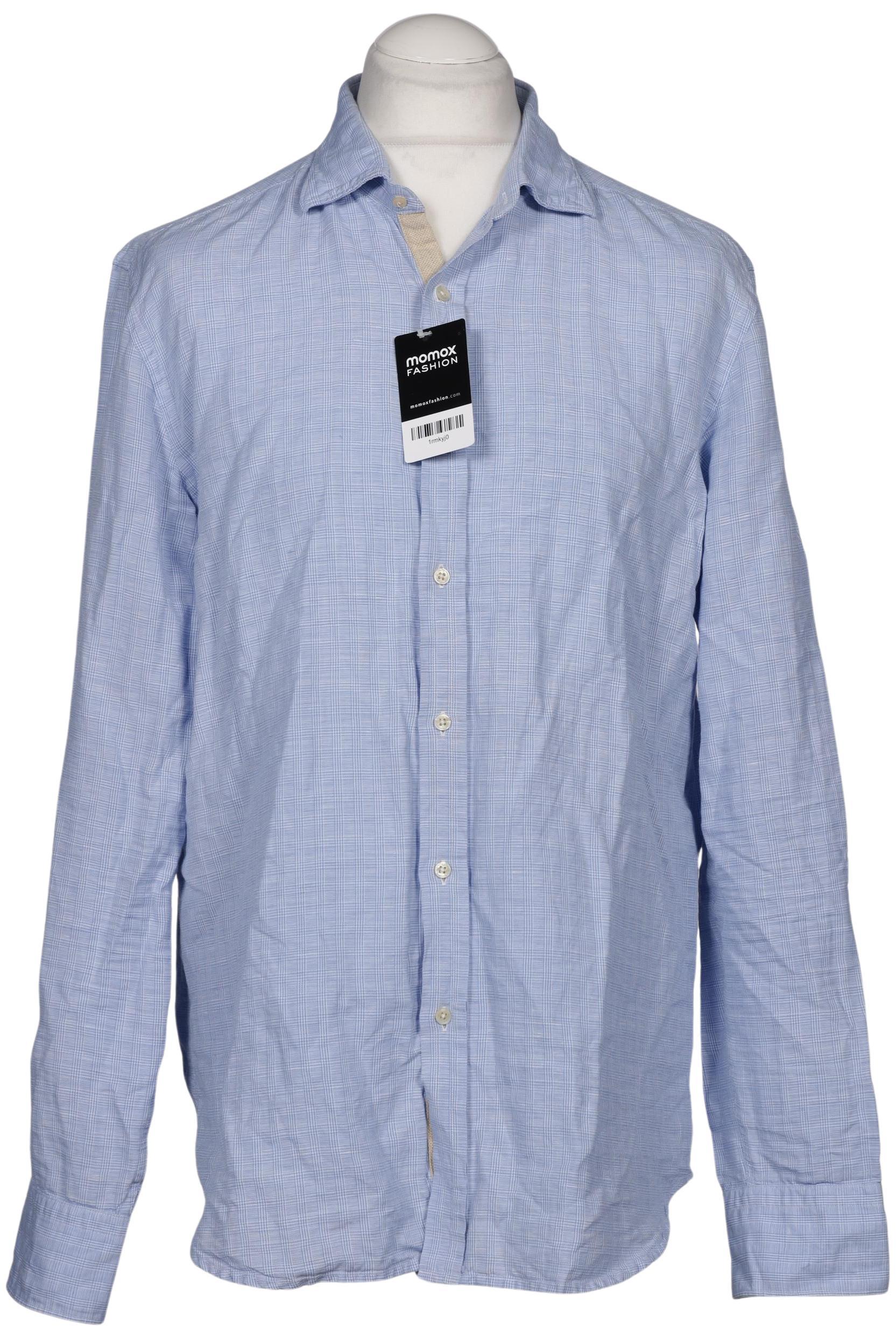 

Massimo Dutti Herren Hemd, hellblau, Gr. 54