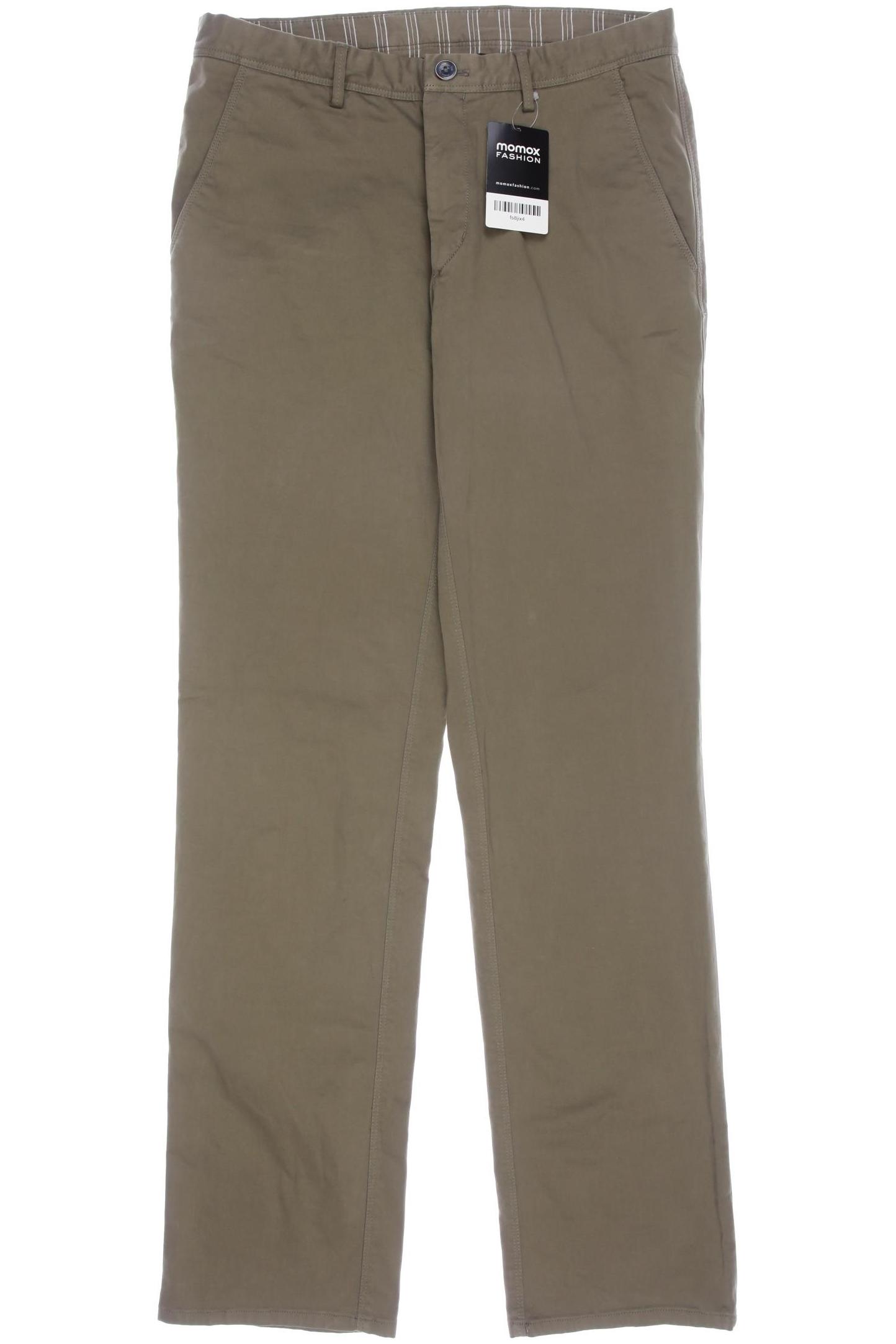 

Massimo Dutti Herren Stoffhose, grün, Gr. 30