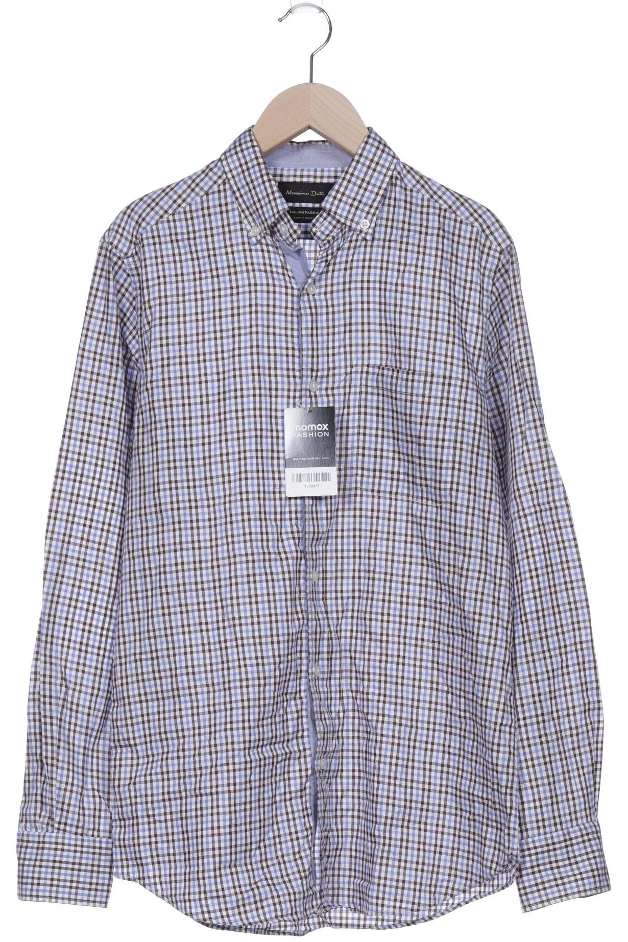 

Massimo Dutti Herren Hemd, braun, Gr. 46
