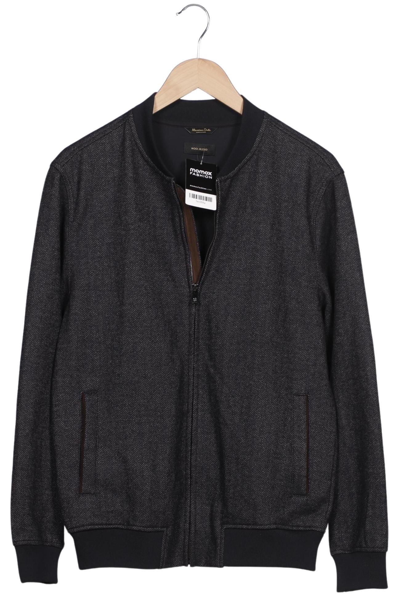 

Massimo Dutti Herren Jacke, marineblau, Gr. 48