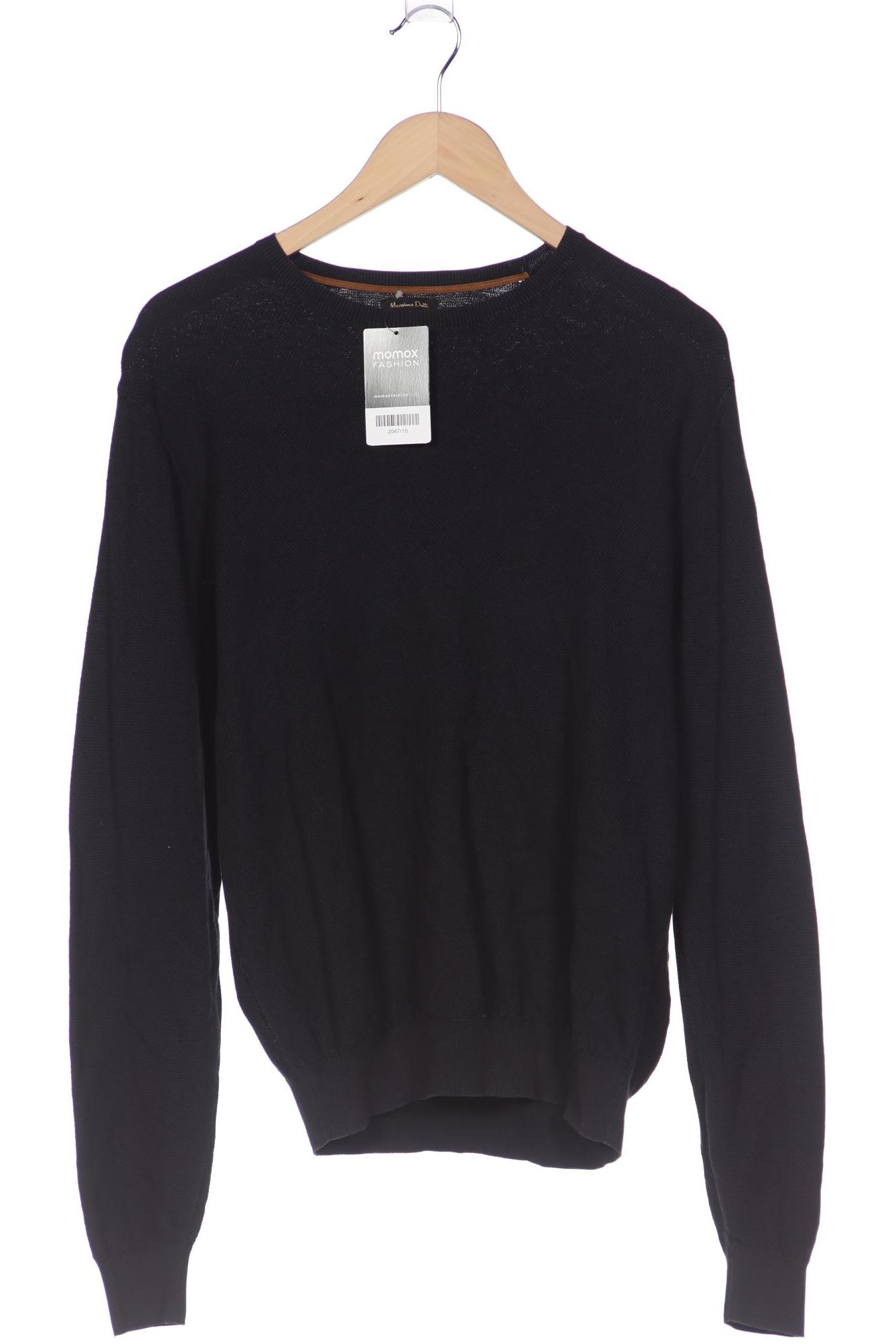 

Massimo Dutti Herren Pullover, marineblau