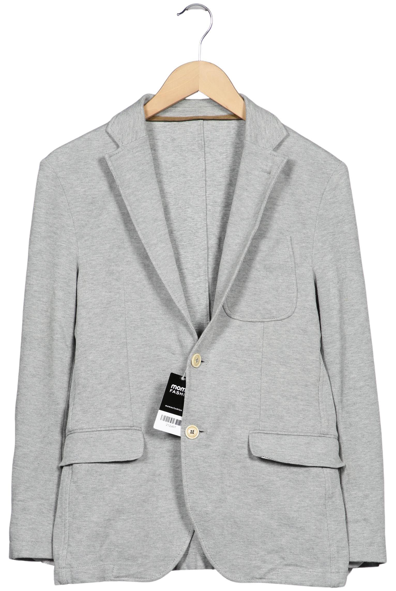 

Massimo Dutti Herren Sakko, grau, Gr. 46