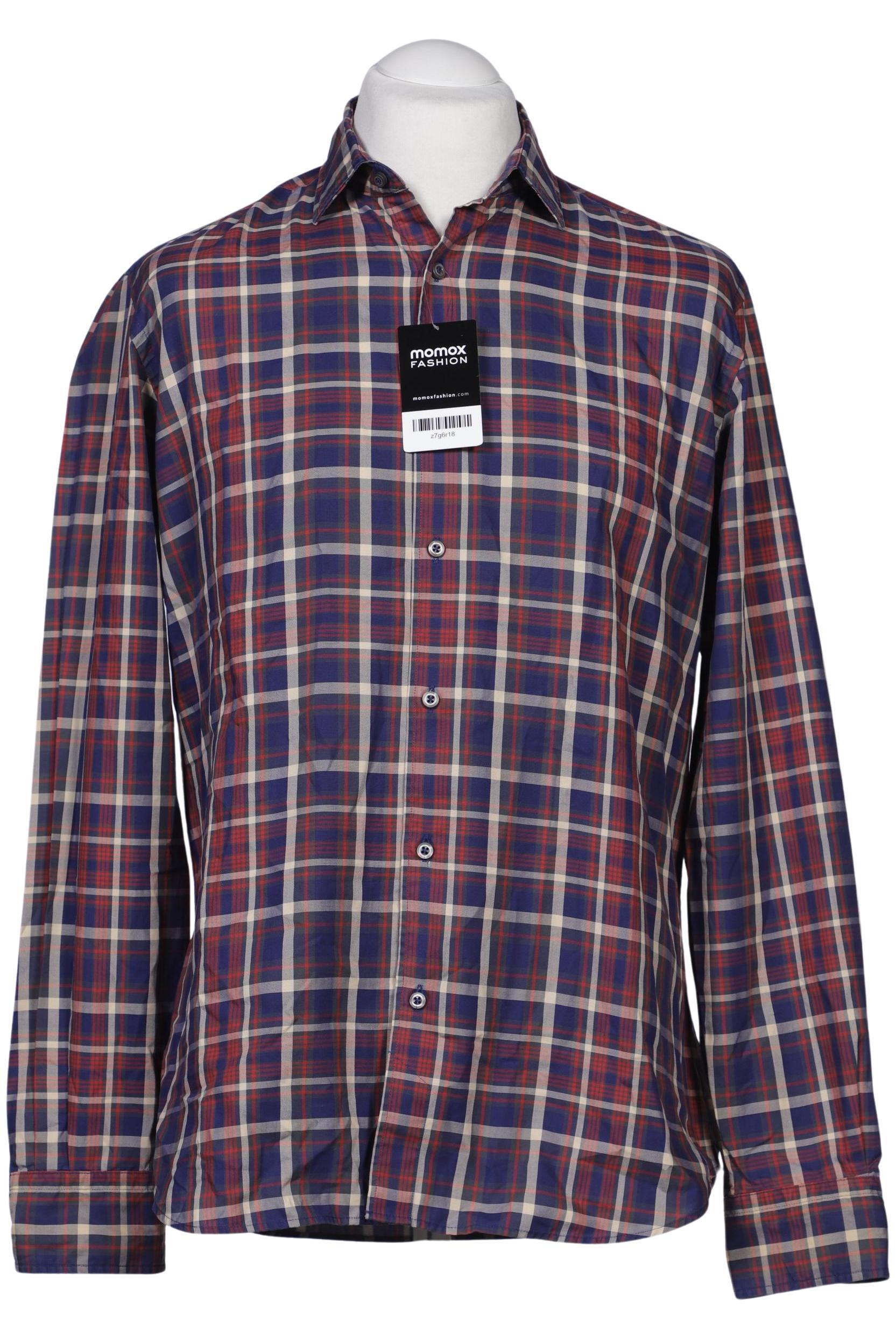 

Massimo Dutti Herren Hemd, marineblau, Gr. 52