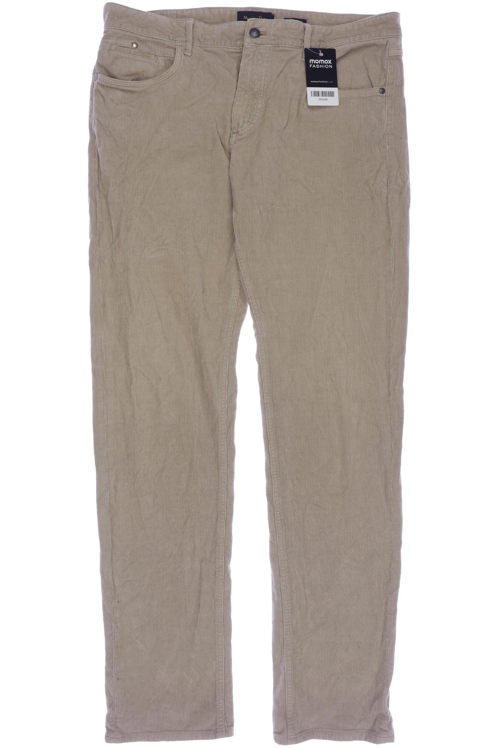 

Massimo Dutti Herren Stoffhose, beige, Gr. 46