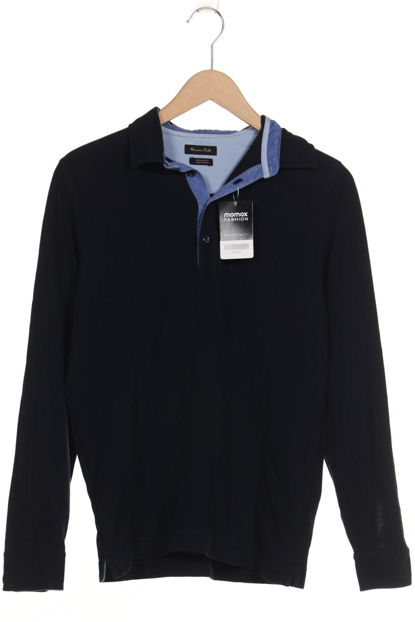 

Massimo Dutti Herren Poloshirt, marineblau, Gr. 52