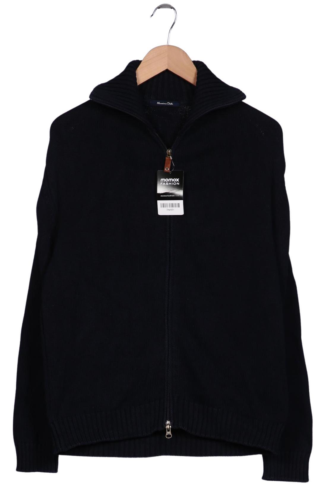 

Massimo Dutti Herren Strickjacke, marineblau, Gr. 52