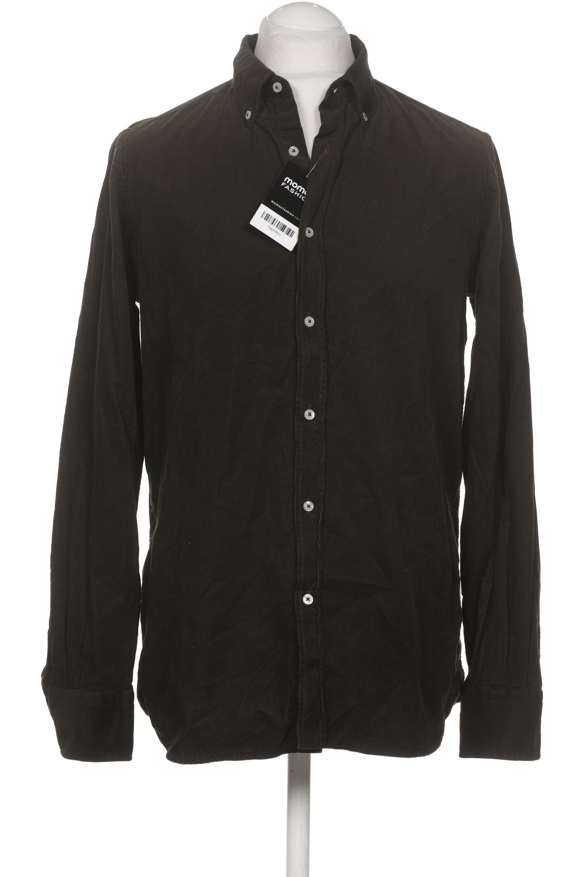

Massimo Dutti Herren Hemd, grün, Gr. 48