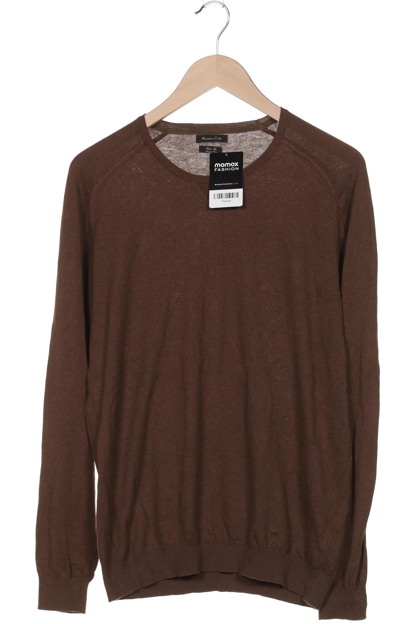 

Massimo Dutti Herren Pullover, braun, Gr. 52