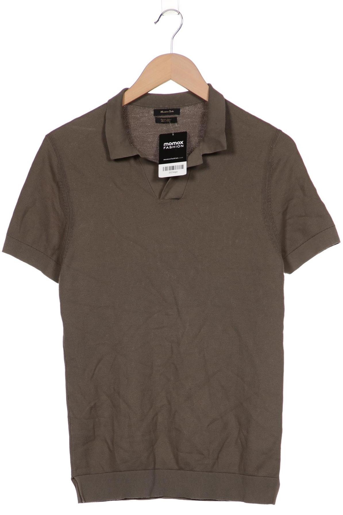 

Massimo Dutti Herren Poloshirt, grau