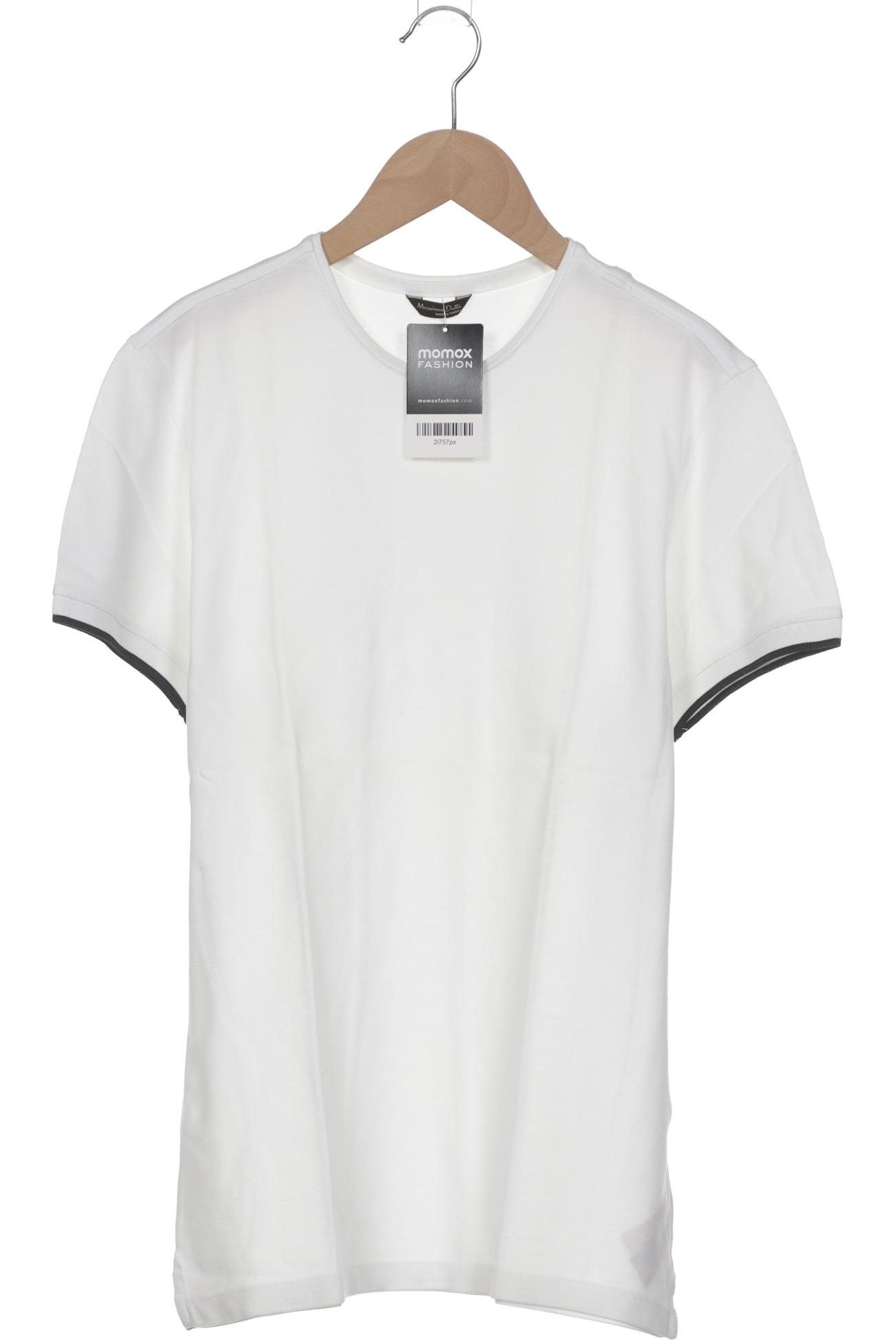 

Massimo Dutti Herren T-Shirt, weiß, Gr. 48