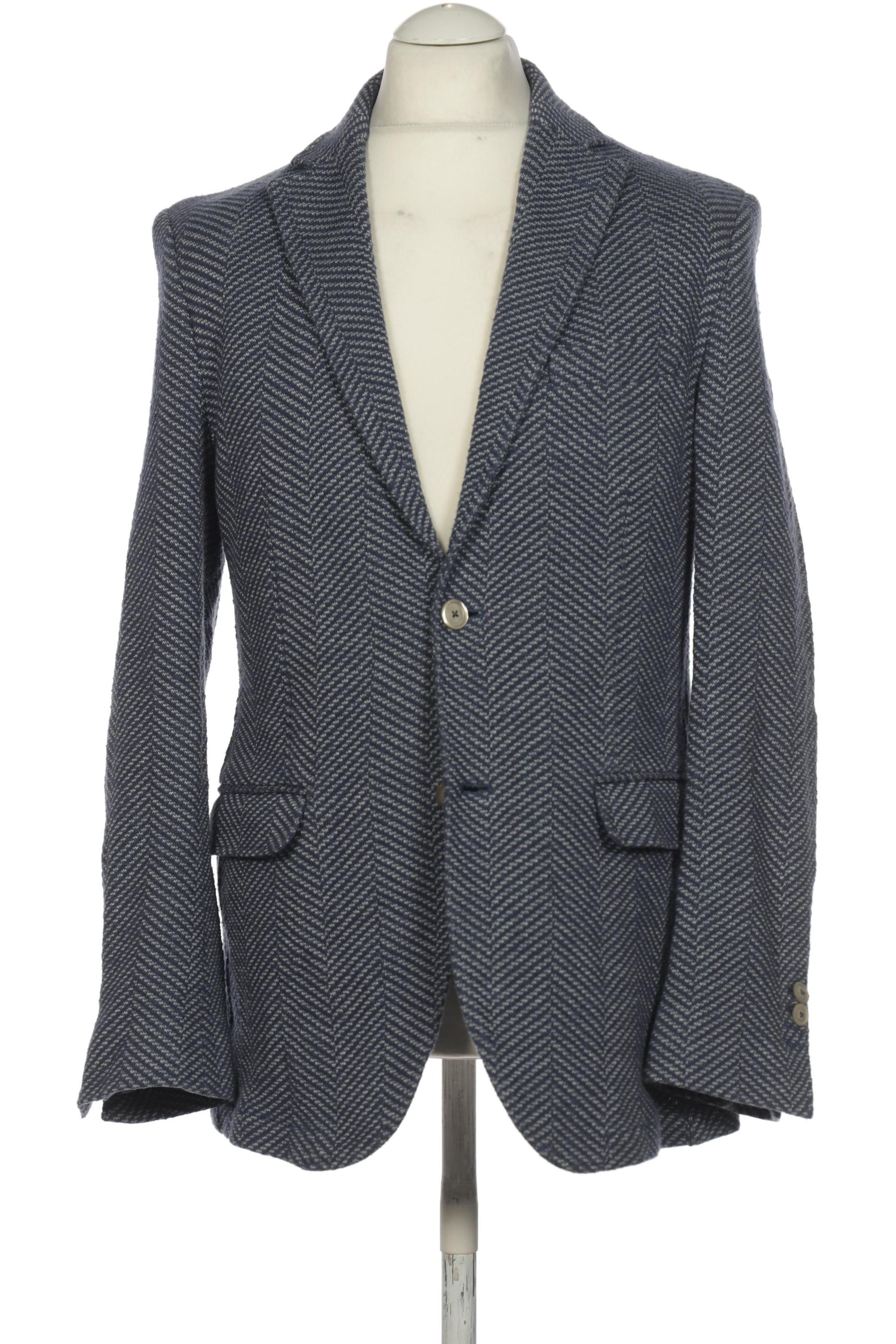 

Massimo Dutti Herren Sakko, blau, Gr. 52