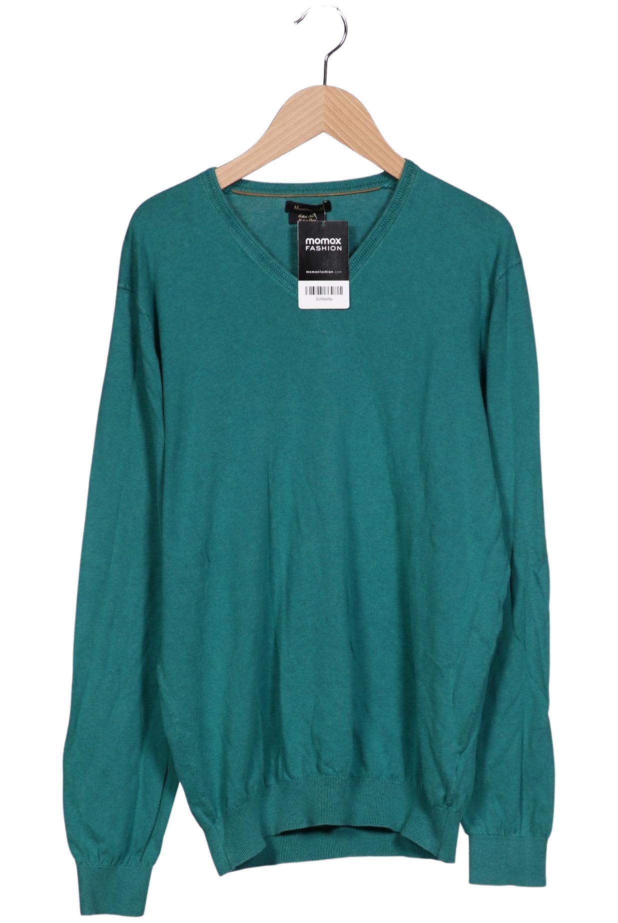 Thumbnail - Massimo Dutti Herren Pullover, türkis, Gr. 52