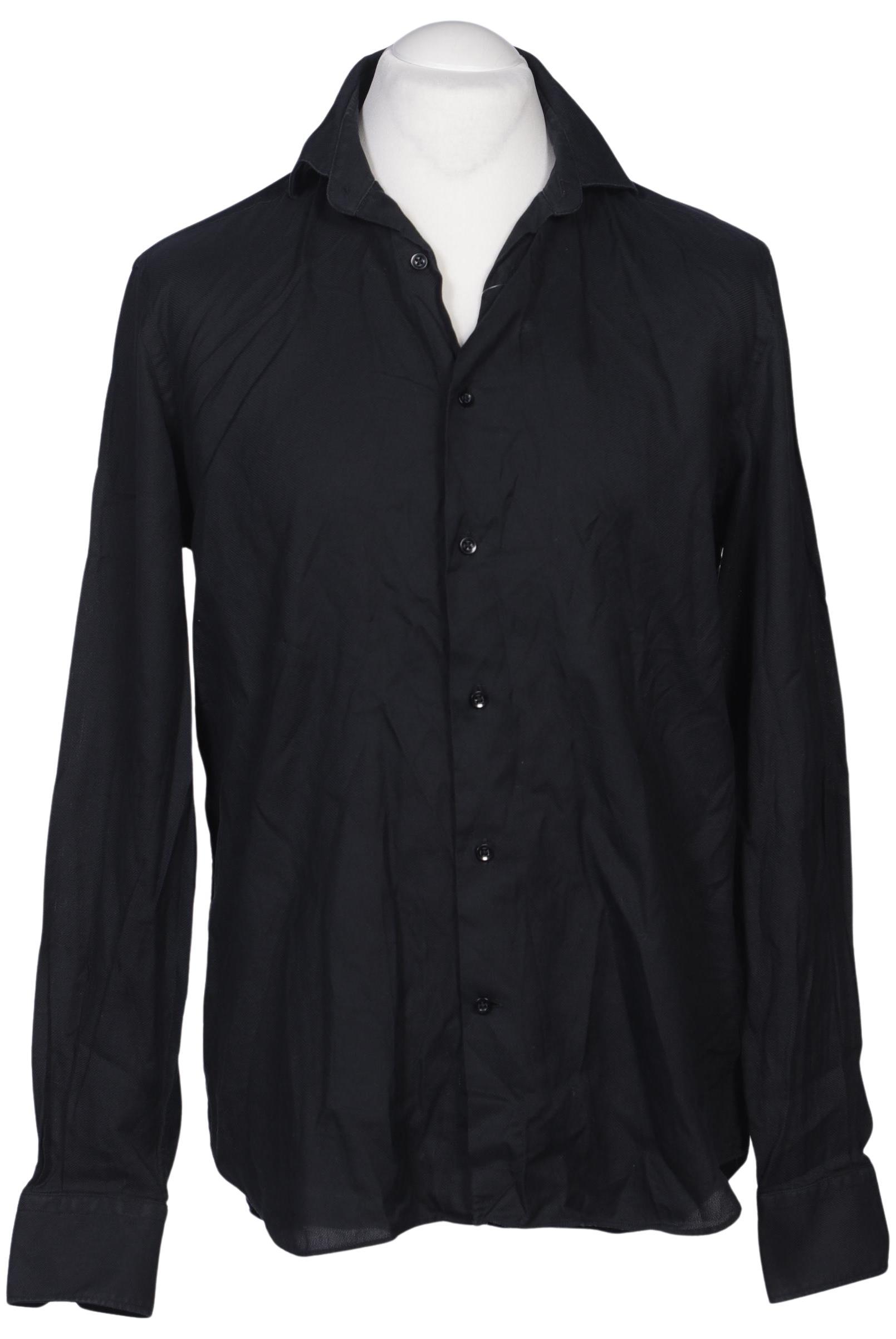 

Massimo Dutti Herren Hemd, schwarz, Gr. 52