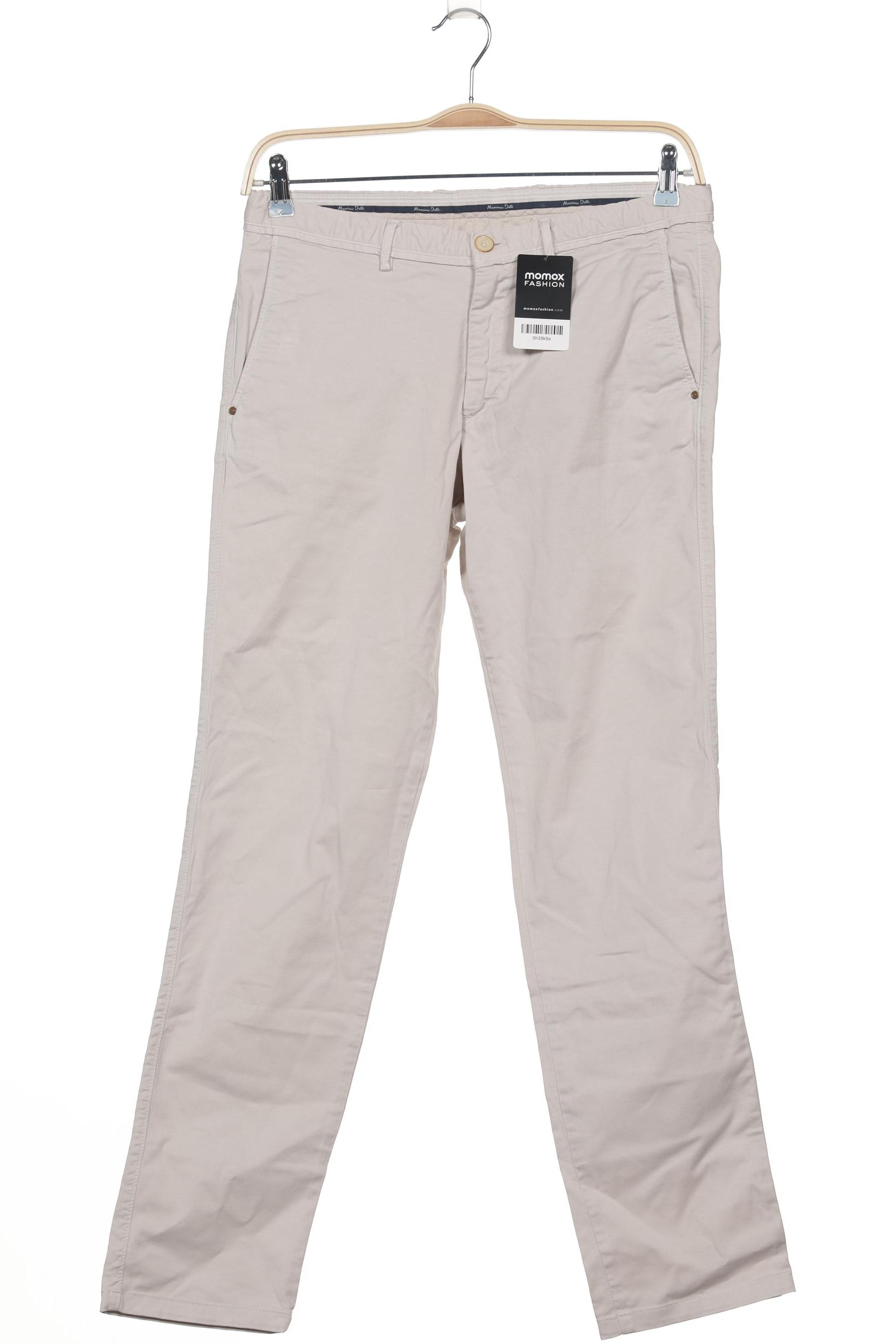 

Massimo Dutti Herren Stoffhose, beige, Gr. 32