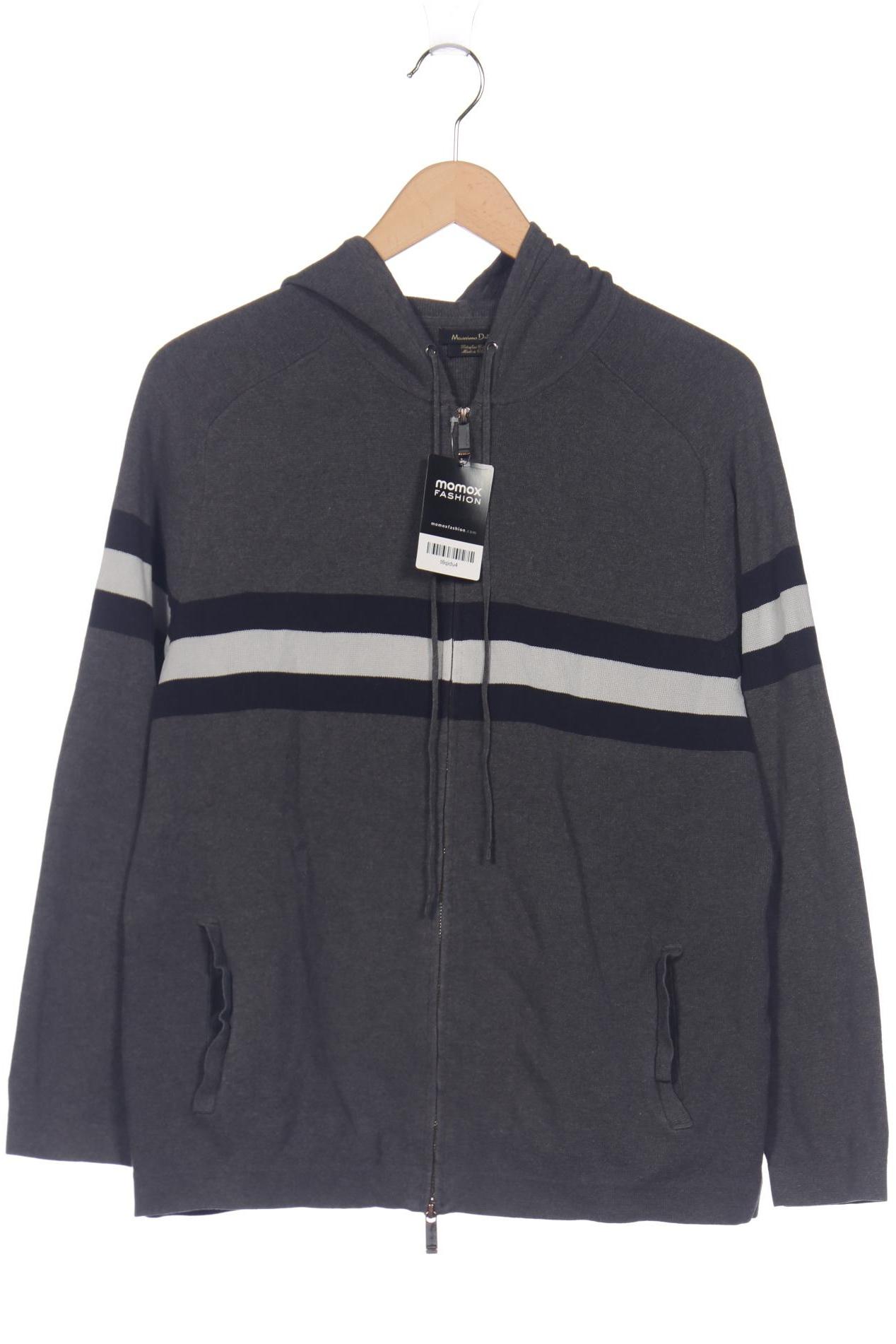 

Massimo Dutti Herren Strickjacke, grau, Gr. 54