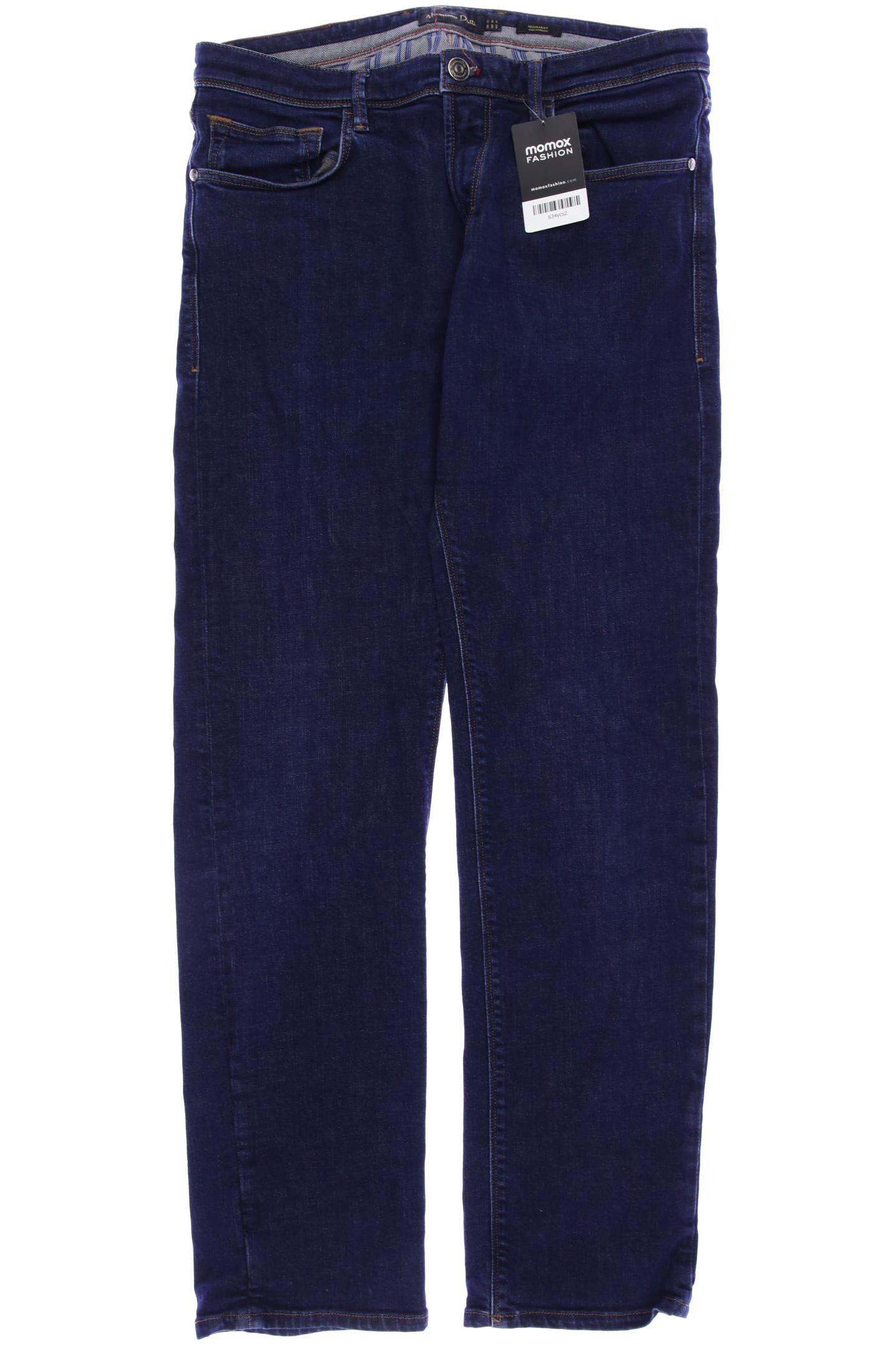 

Massimo Dutti Herren Jeans, marineblau