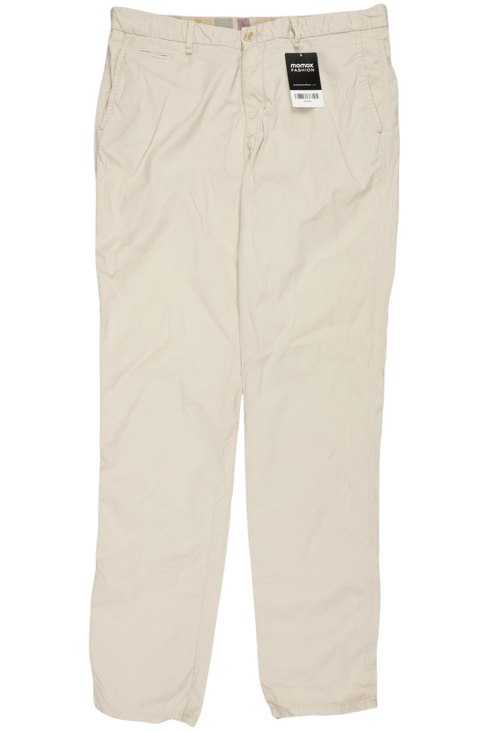 

Massimo Dutti Herren Stoffhose, cremeweiß, Gr. 32