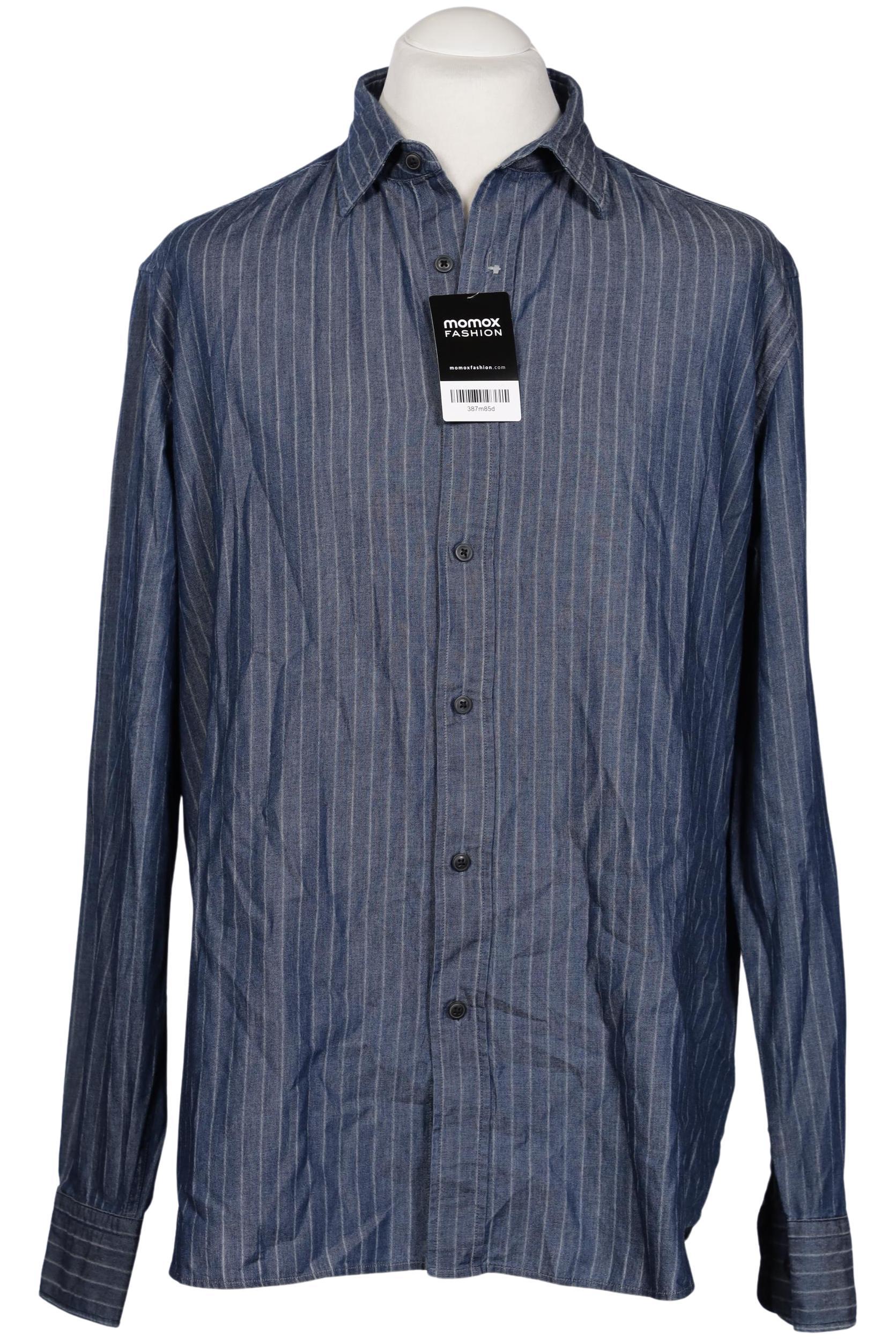 

Massimo Dutti Herren Hemd, blau, Gr. 54