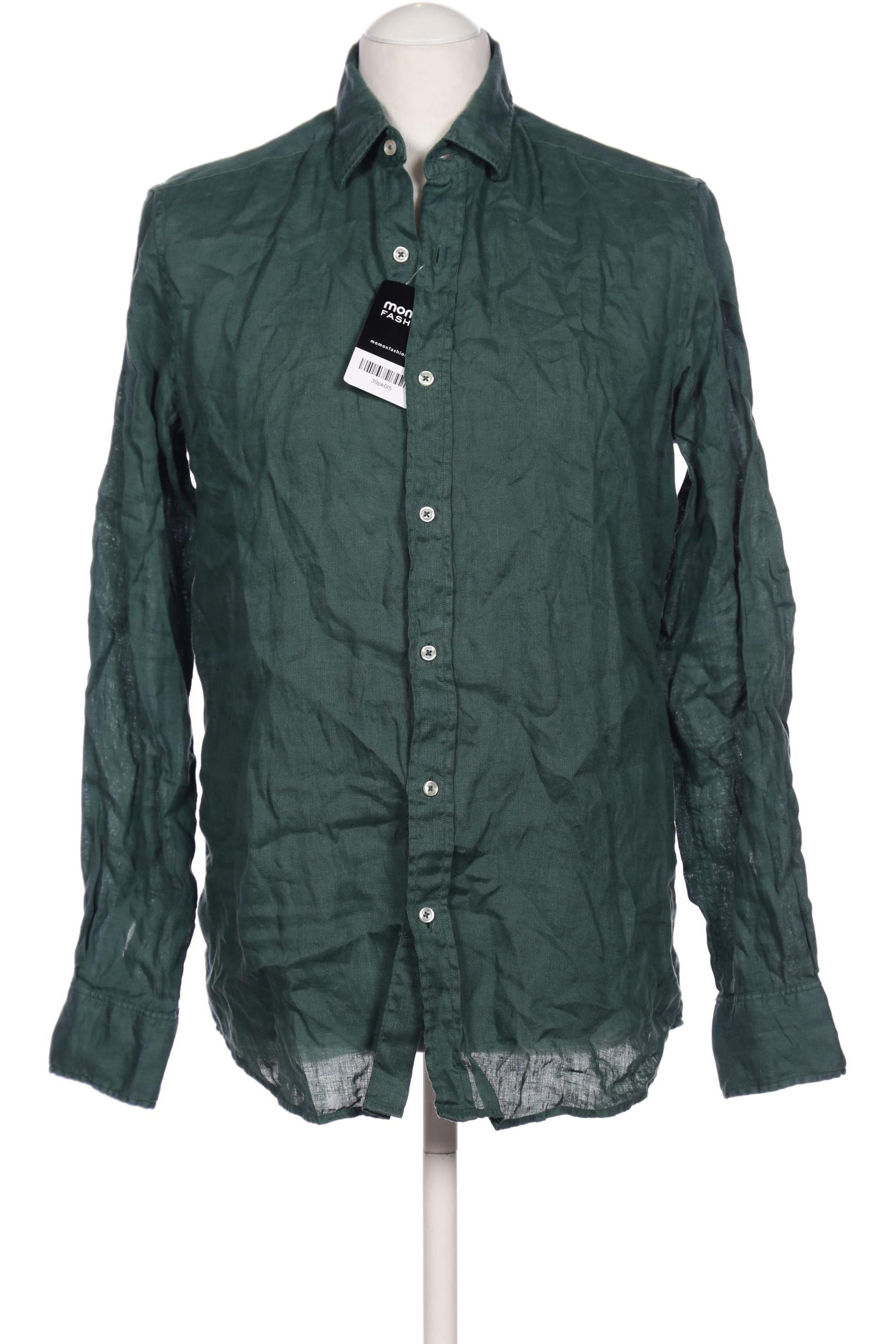 

Massimo Dutti Herren Hemd, grün, Gr. 48