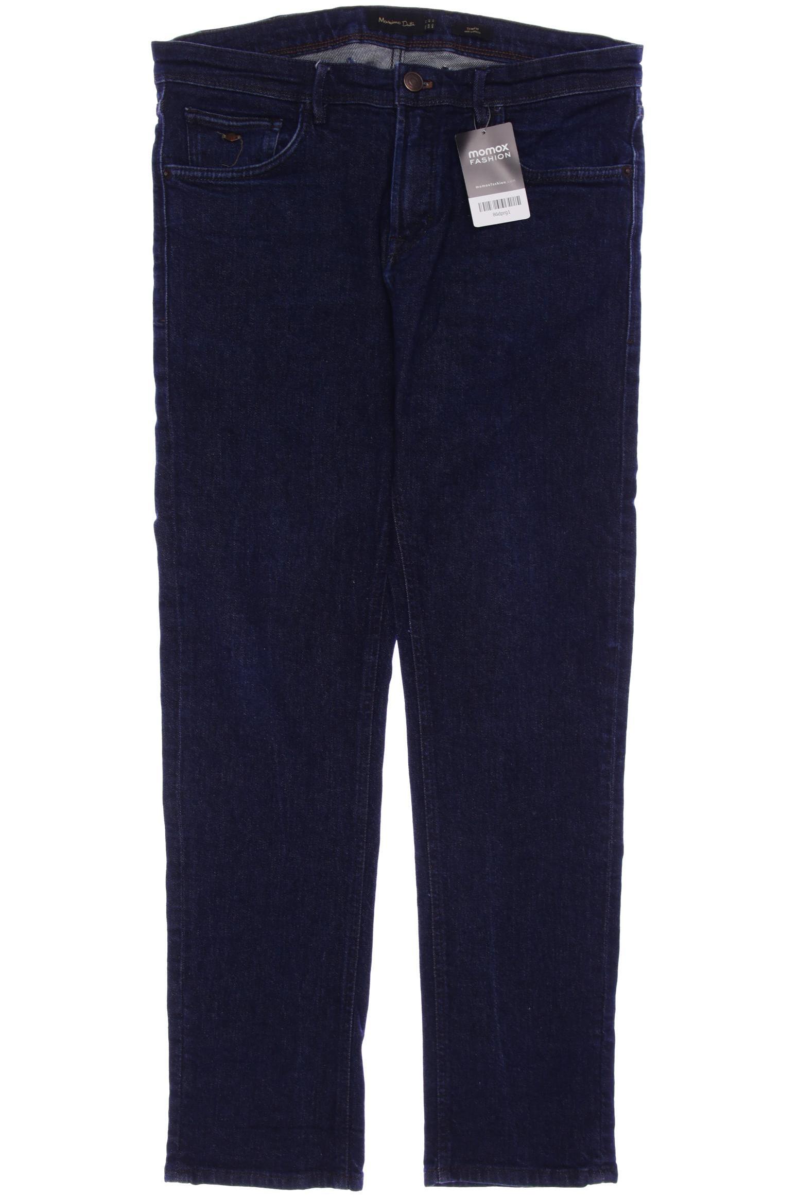 

Massimo Dutti Herren Jeans, marineblau, Gr. 32