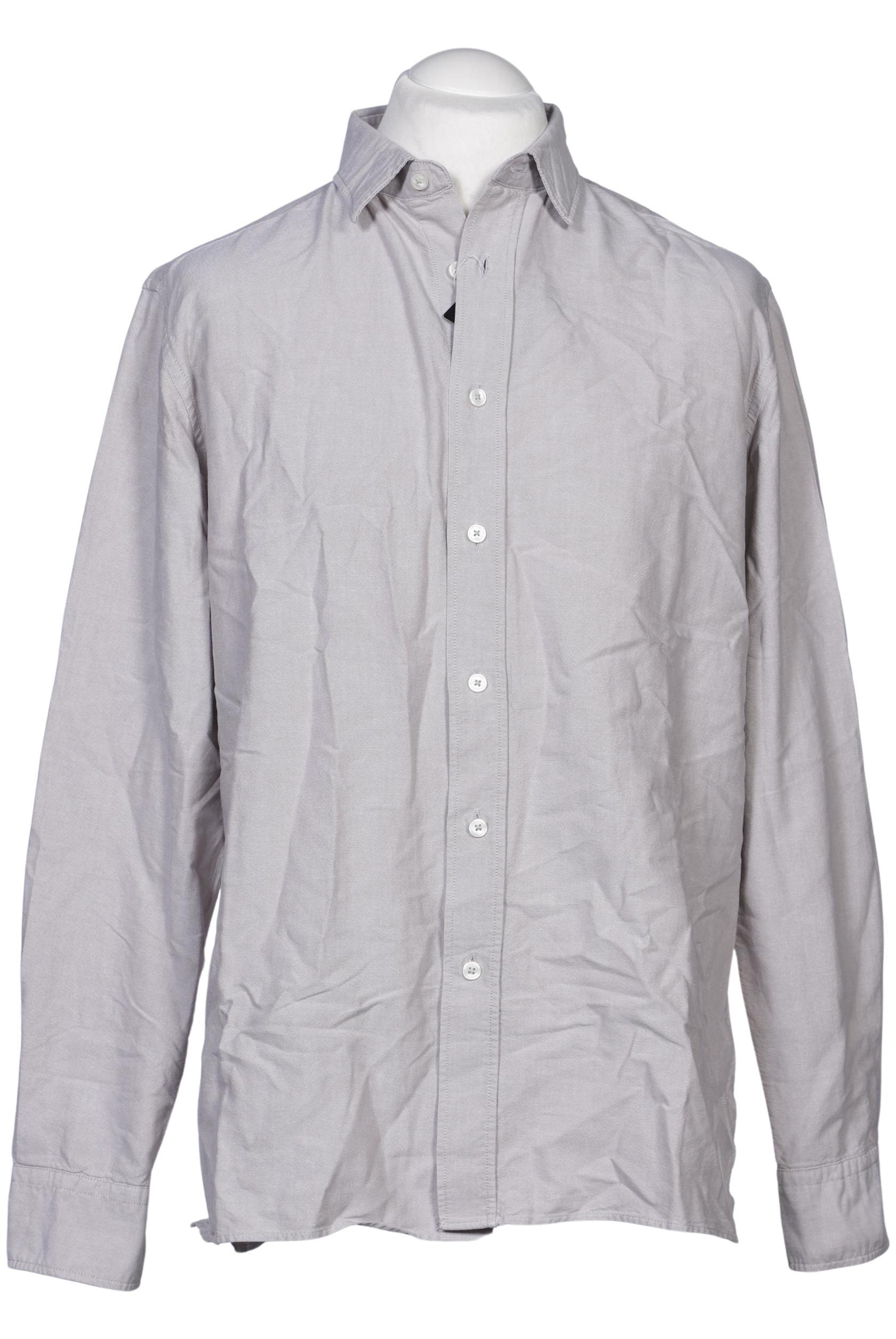 

Massimo Dutti Herren Hemd, grau, Gr. 54