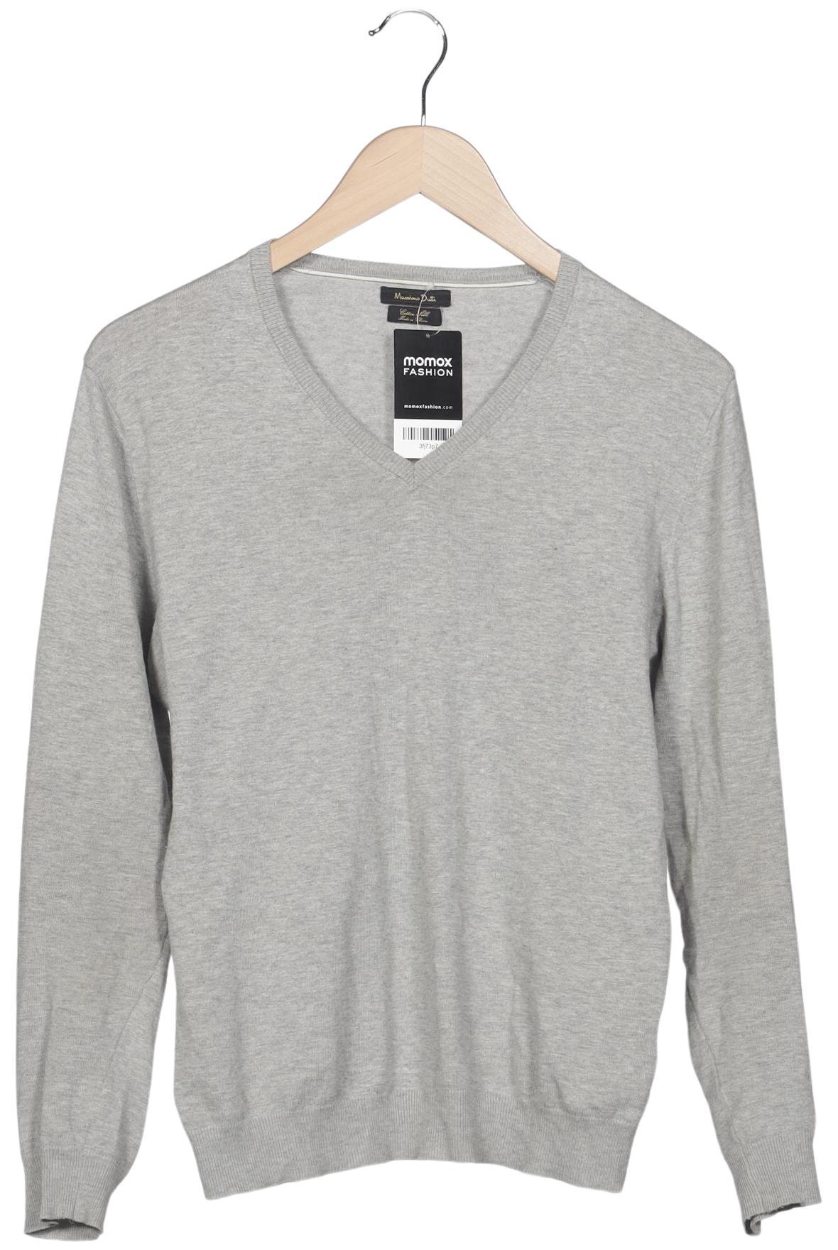 

Massimo Dutti Herren Pullover, grau, Gr. 46