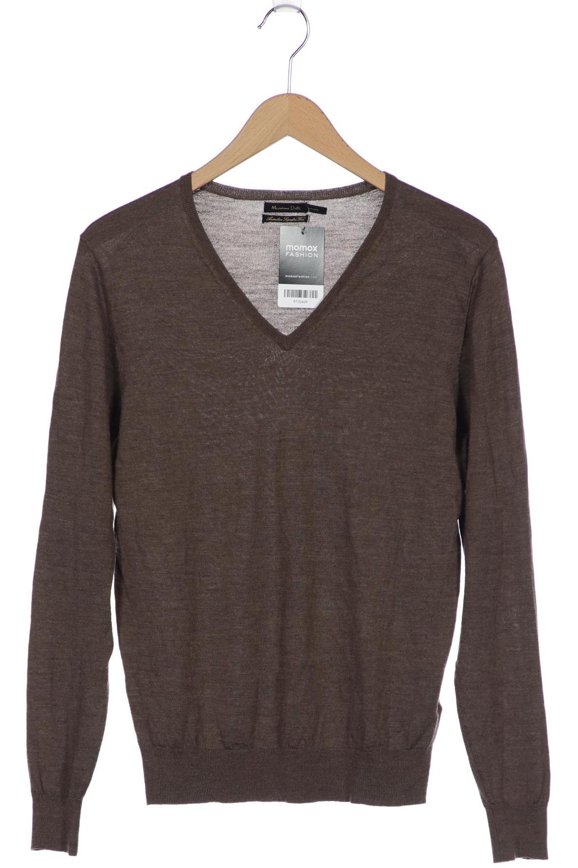 

Massimo Dutti Herren Pullover, braun, Gr. 54