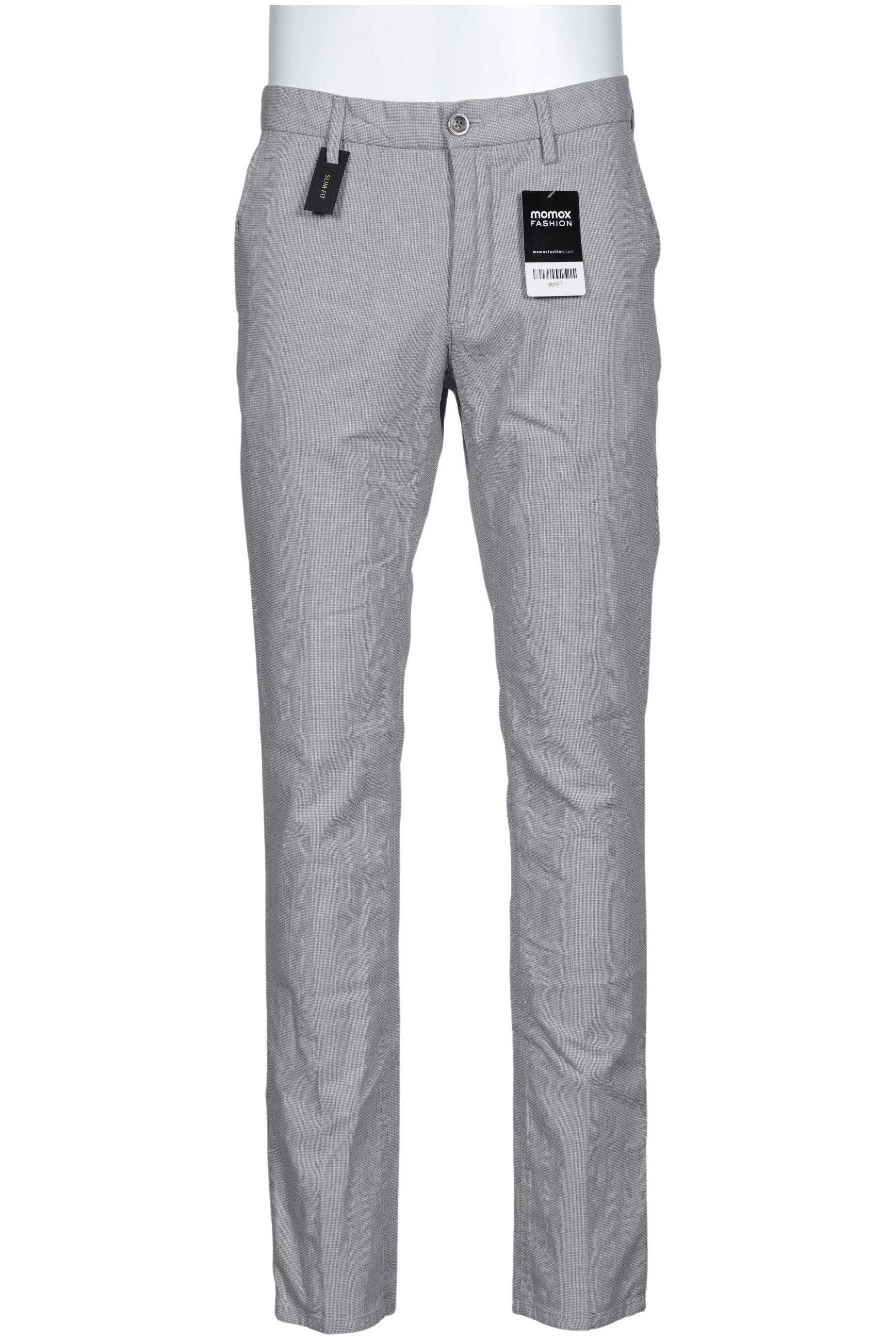 

Massimo Dutti Herren Stoffhose, grau, Gr. 31