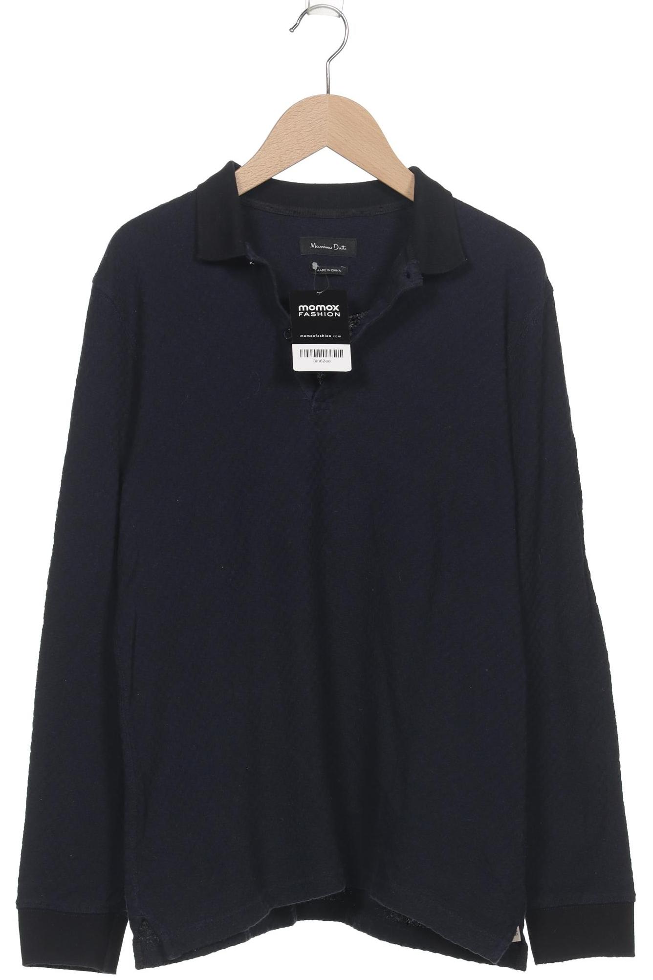 

Massimo Dutti Herren Poloshirt, marineblau, Gr. 48