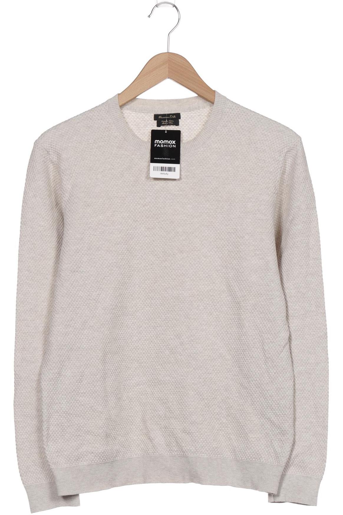 

Massimo Dutti Herren Pullover, cremeweiß