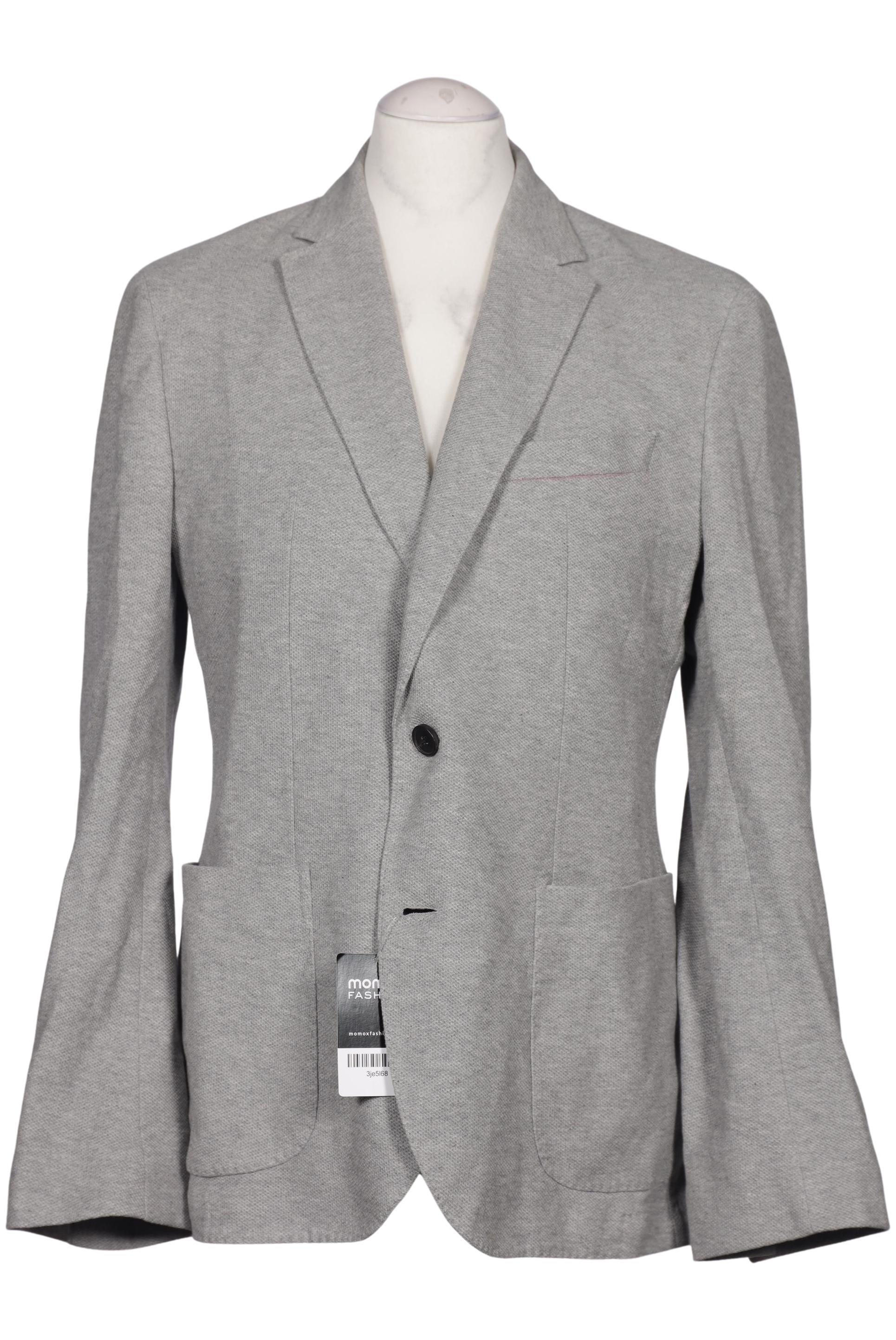 

Massimo Dutti Herren Sakko, grau, Gr. 48