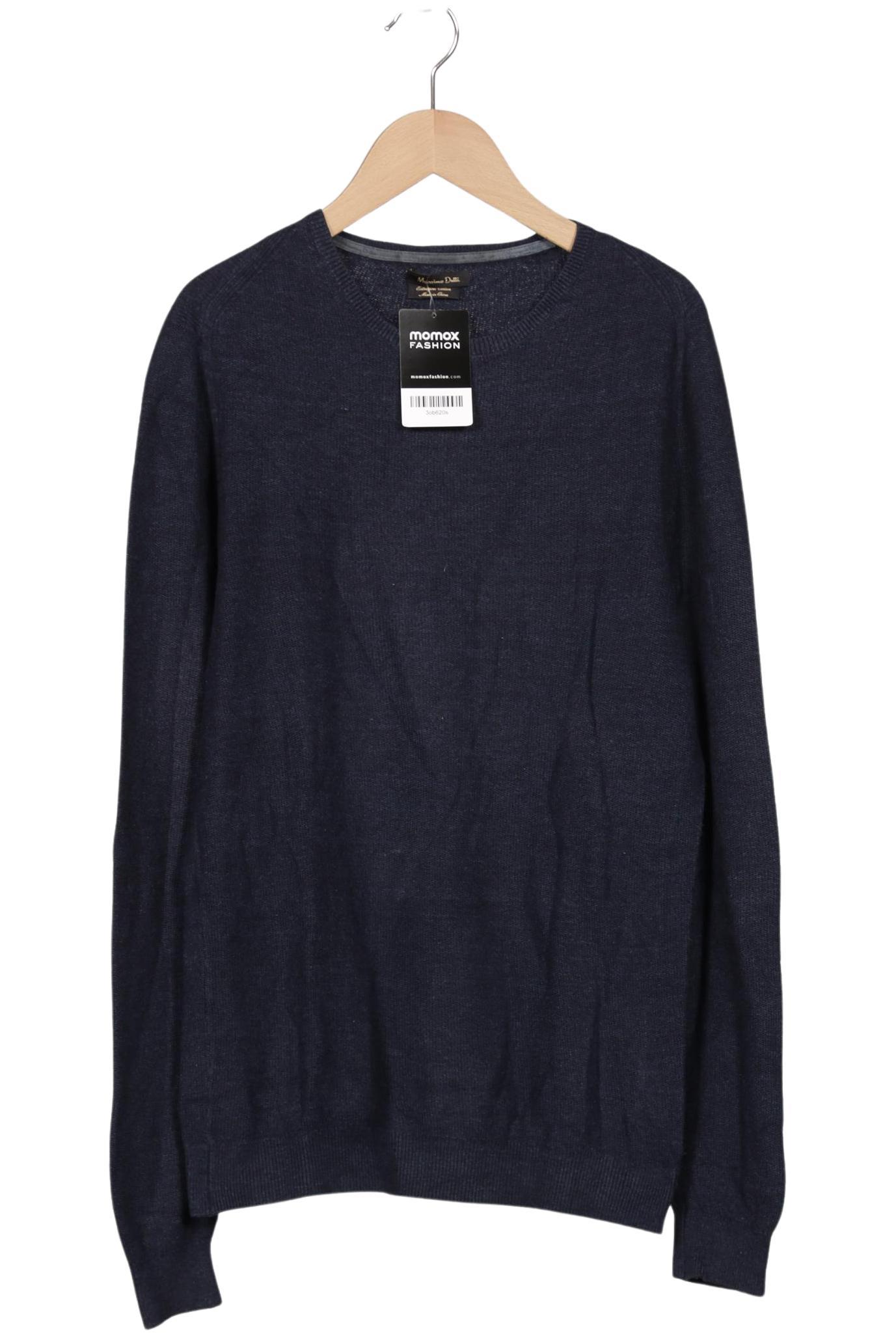 

Massimo Dutti Herren Pullover, marineblau, Gr. 46