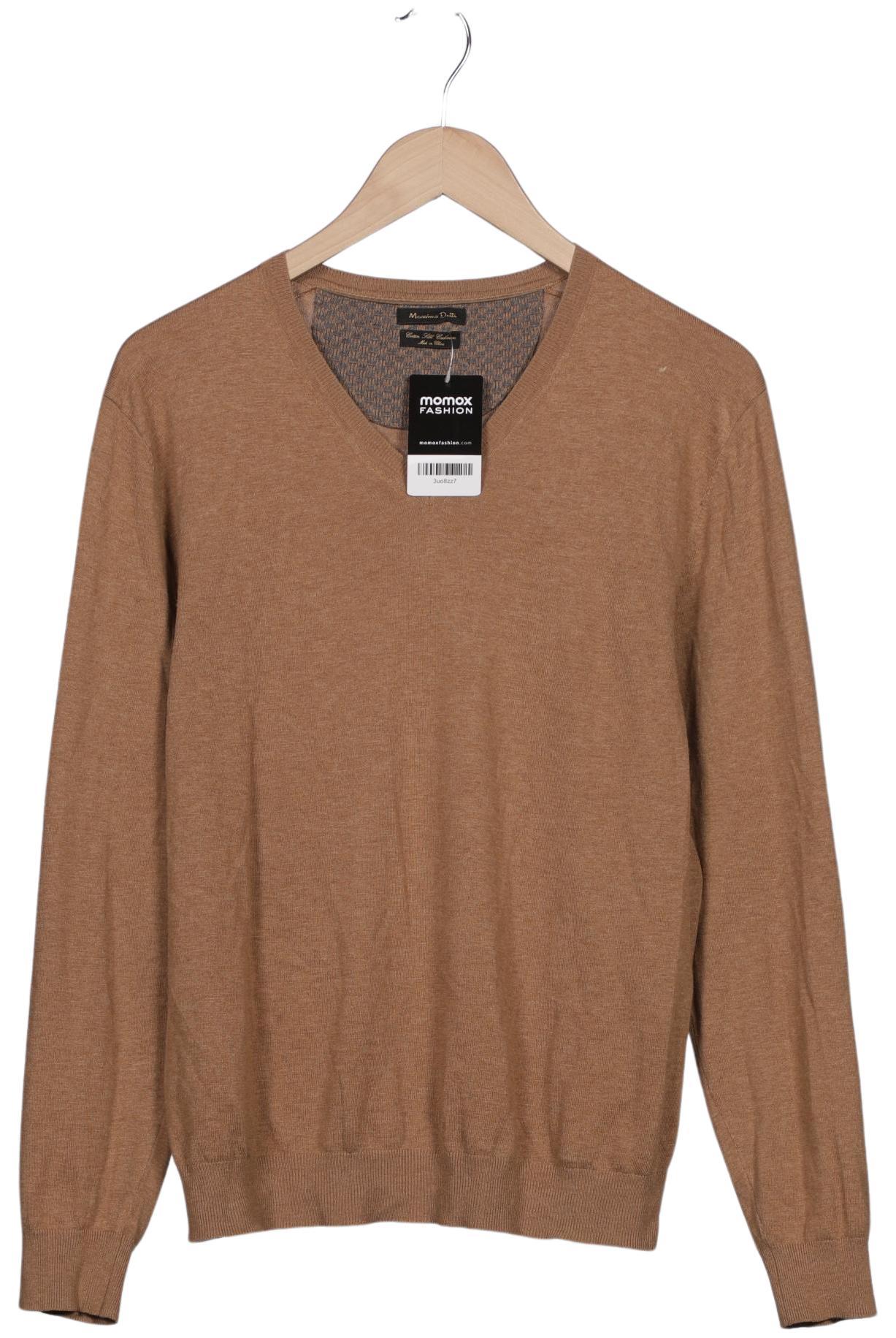 

Massimo Dutti Herren Pullover, braun, Gr. 52
