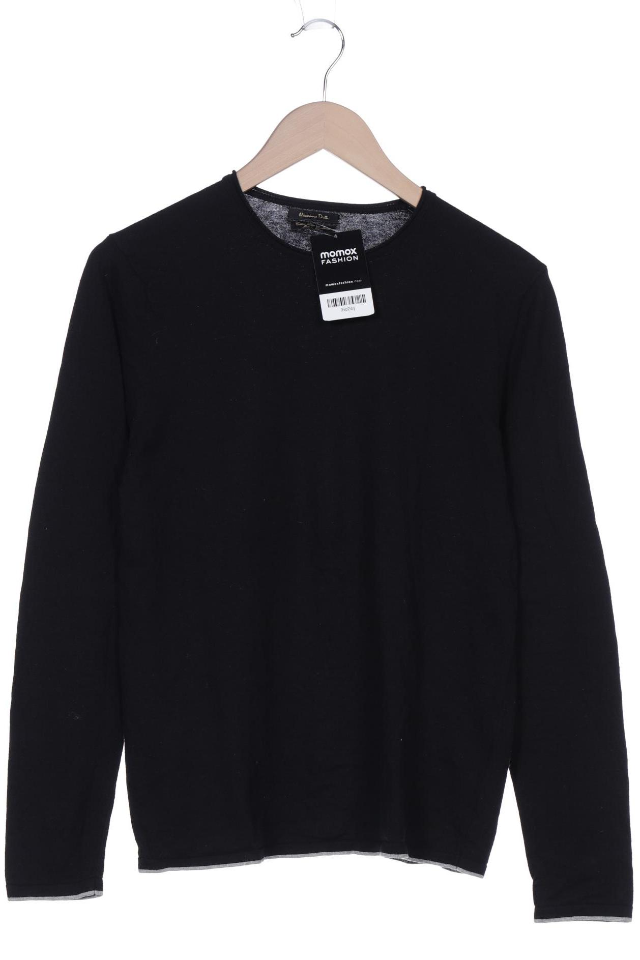 

Massimo Dutti Herren Pullover, schwarz