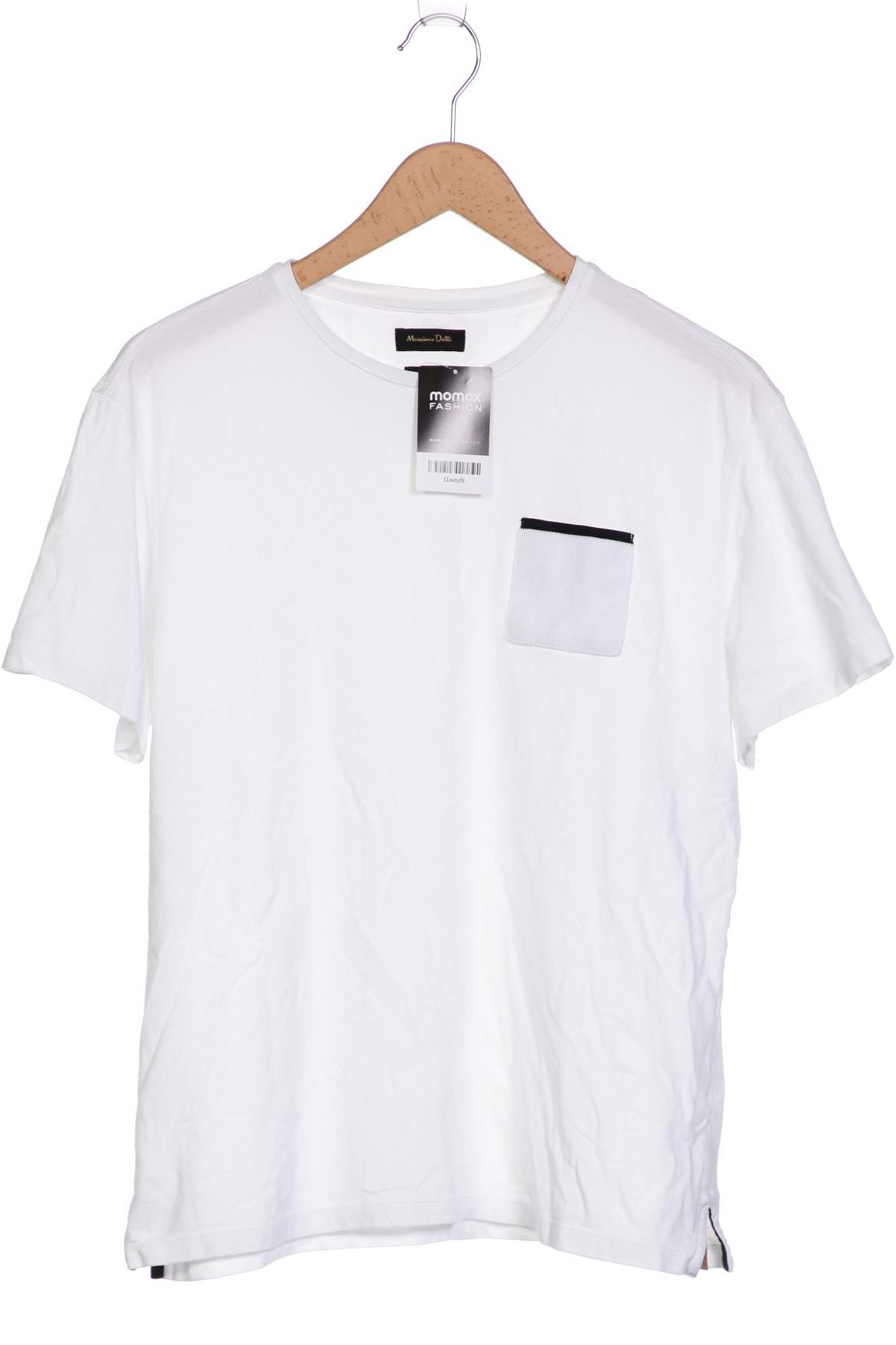 

Massimo Dutti Herren T-Shirt, weiß