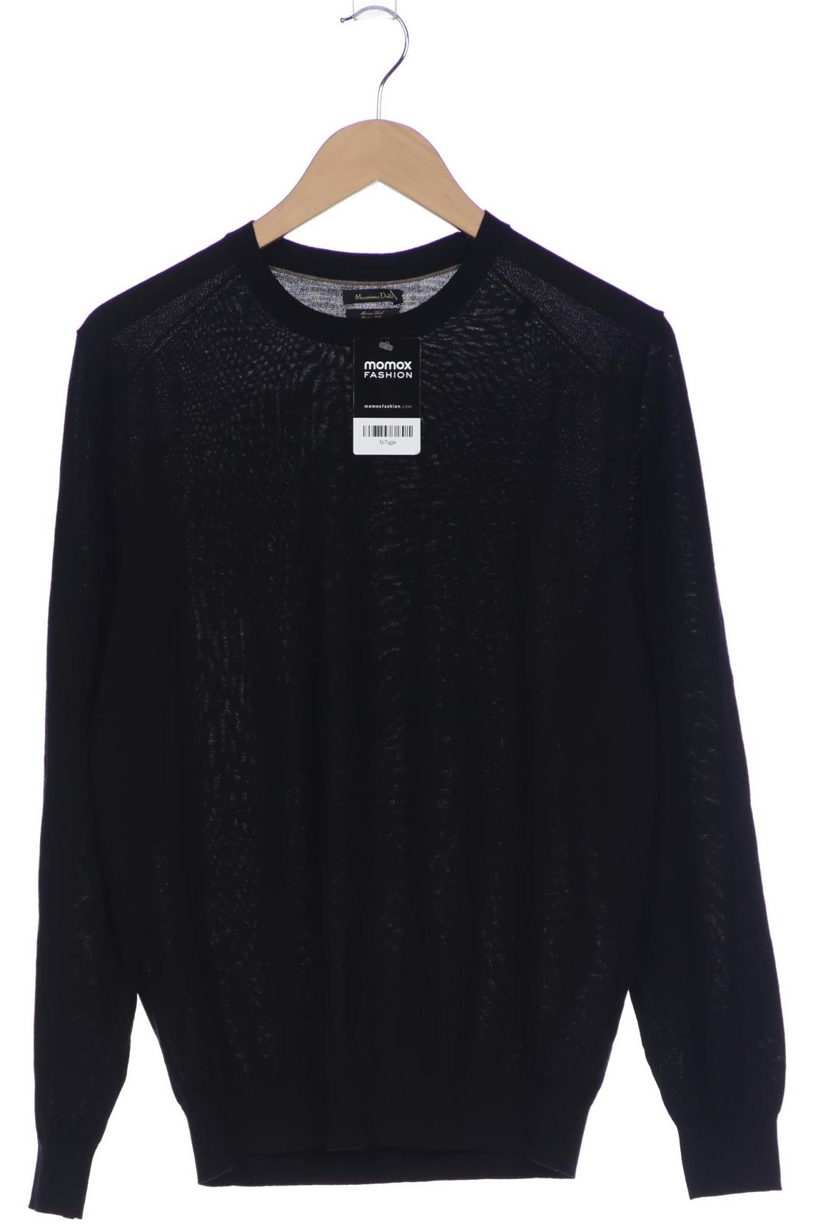 

Massimo Dutti Herren Pullover, schwarz, Gr. 52
