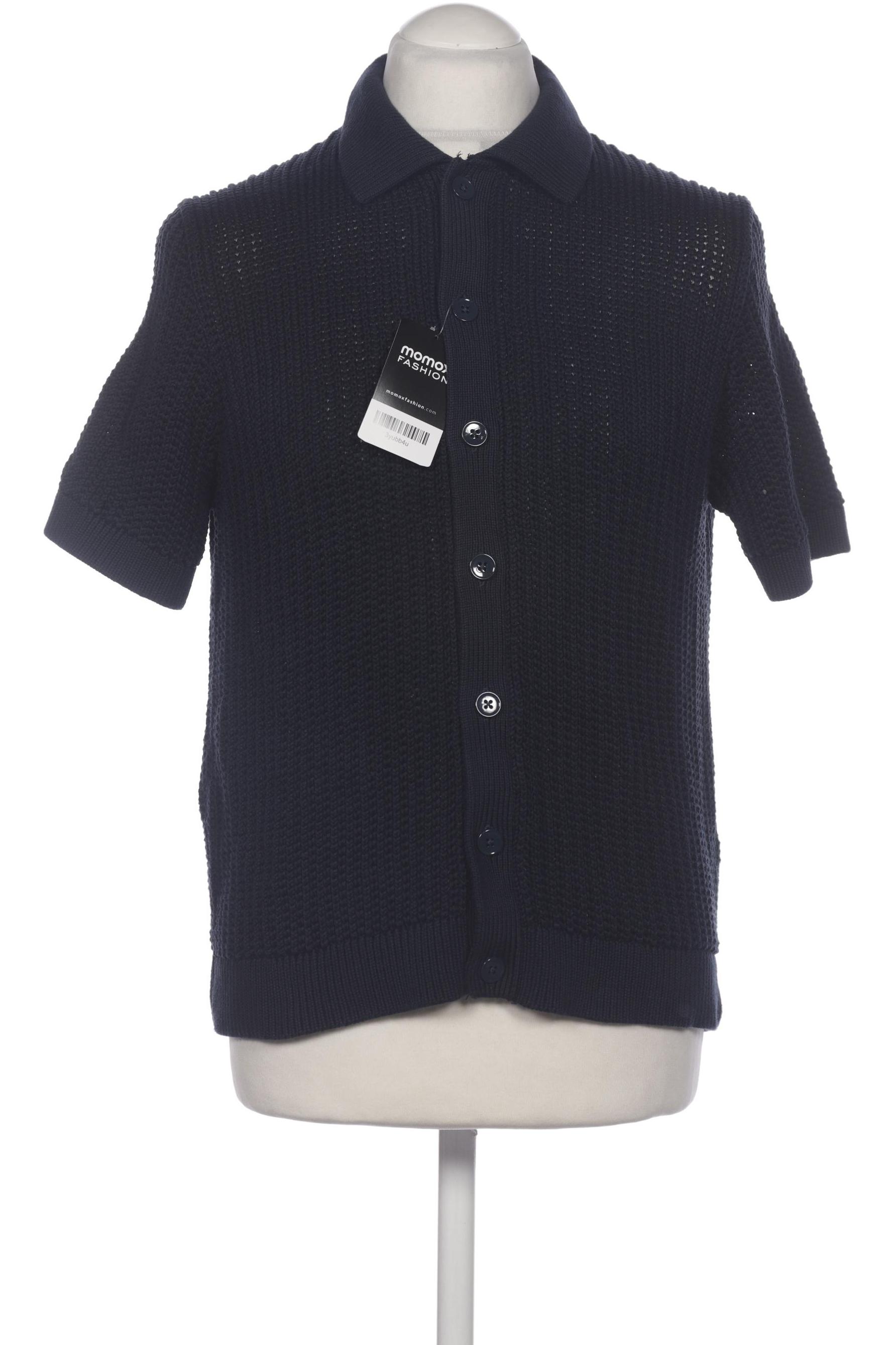 

Massimo Dutti Herren Strickjacke, marineblau, Gr. 46